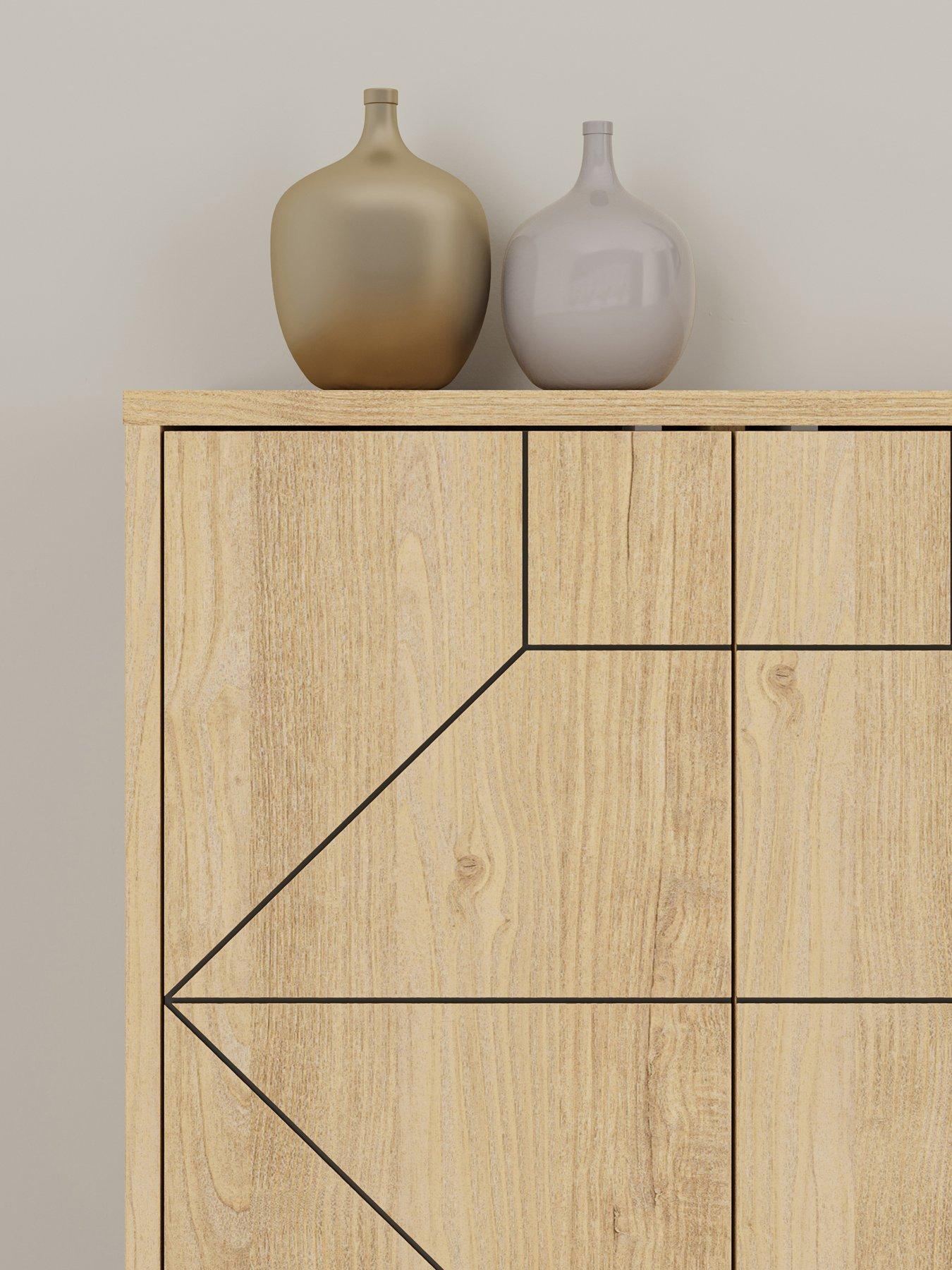 Image 5 of 7 of Decortie Dune Large Sideboard - Light Oak