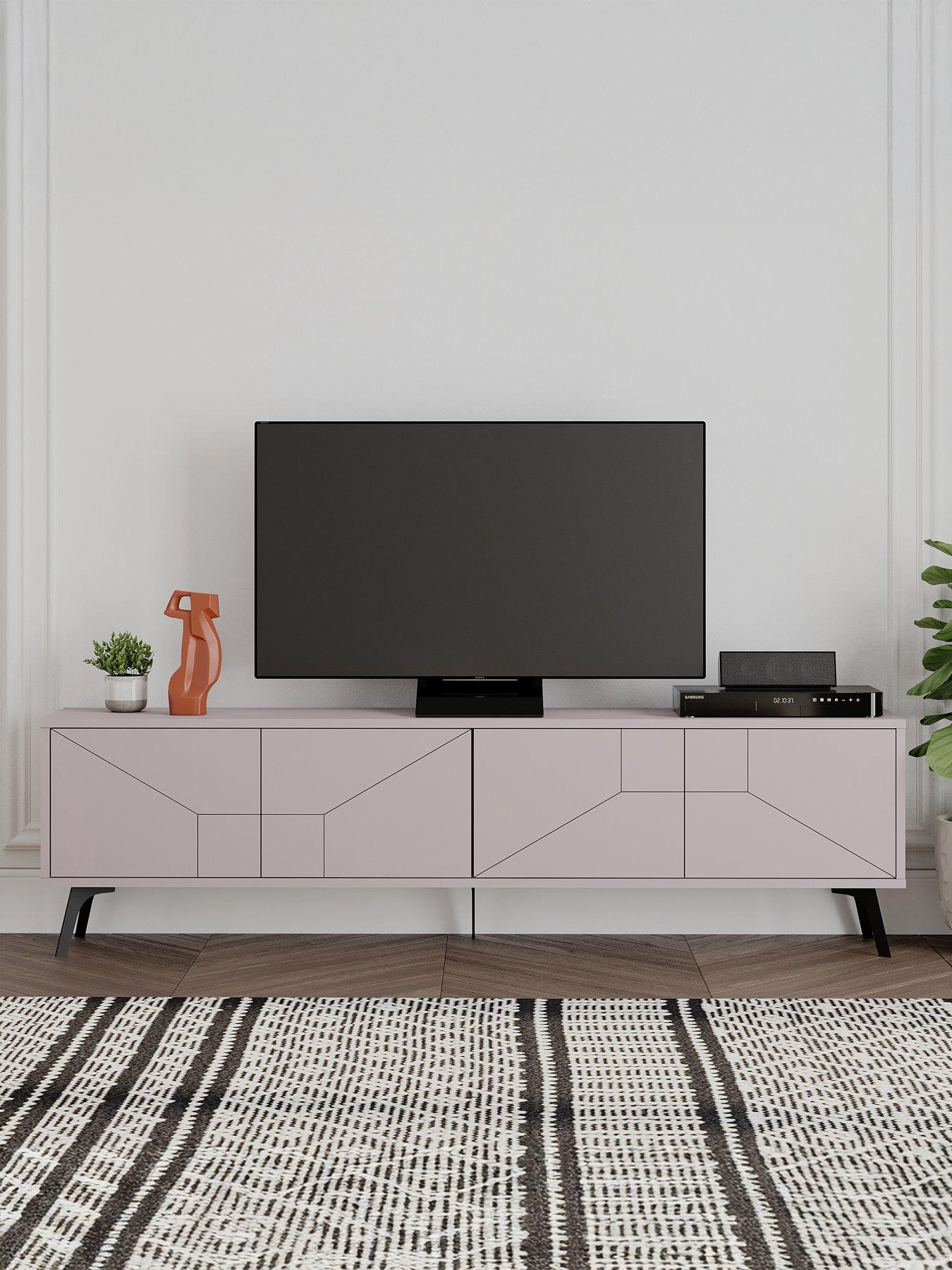 Decortie Dune Tv Stand - Mocha