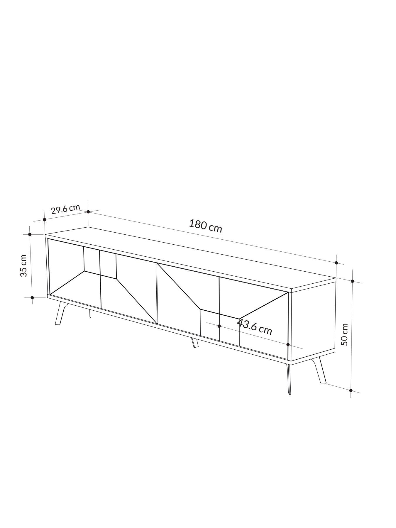  image of decortie-dune-tv-stand-light-oak