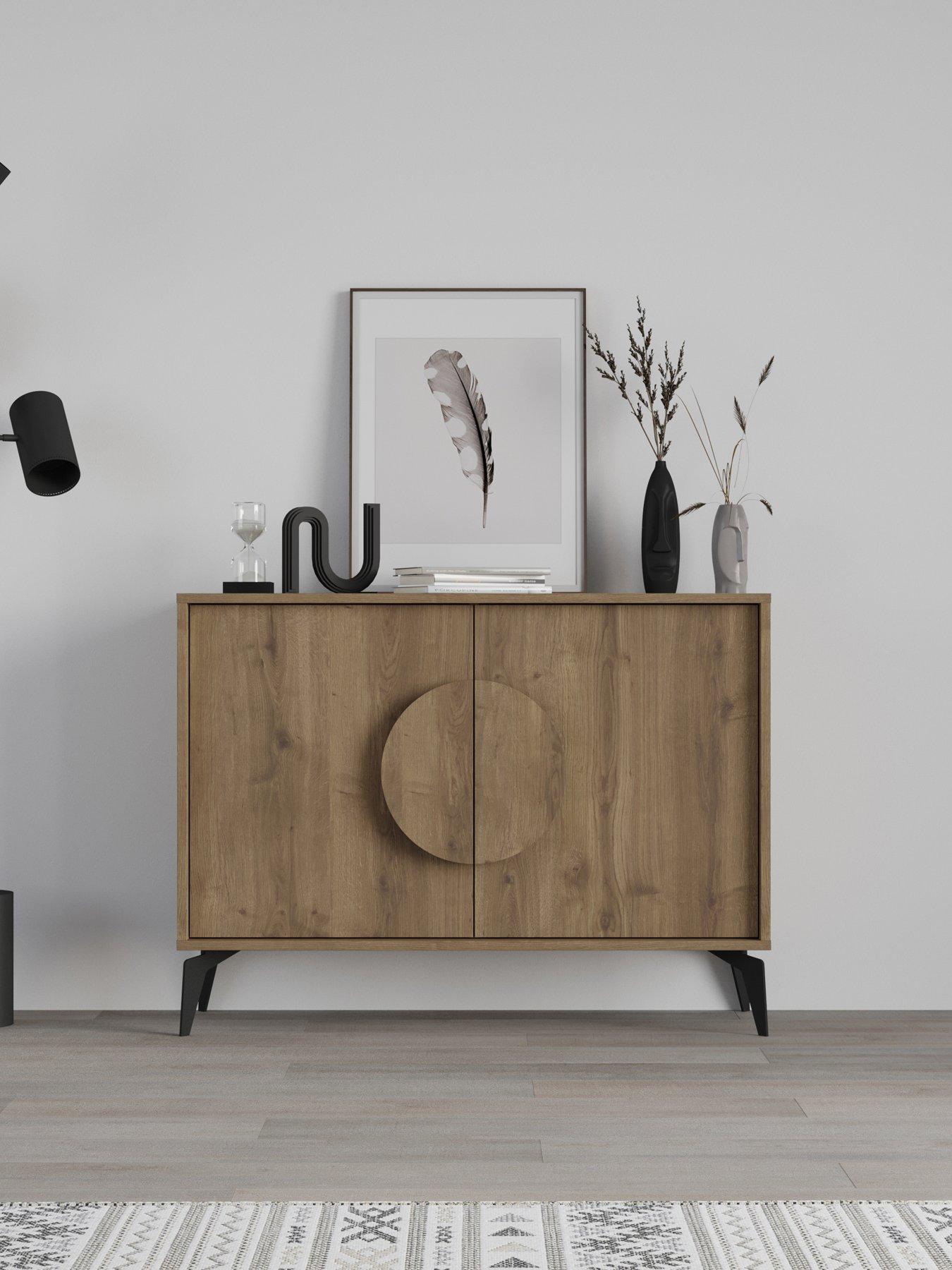 Image 1 of 7 of Decortie Gora Sideboard - Dark Oak