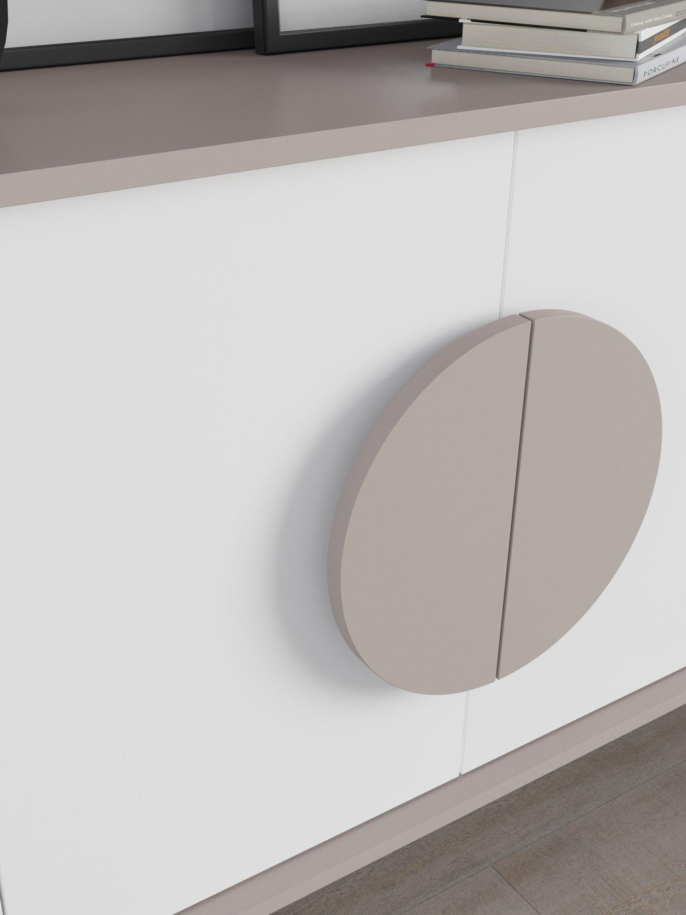 Image 5 of 7 of Decortie Gora Large Sideboard - Mocha/white