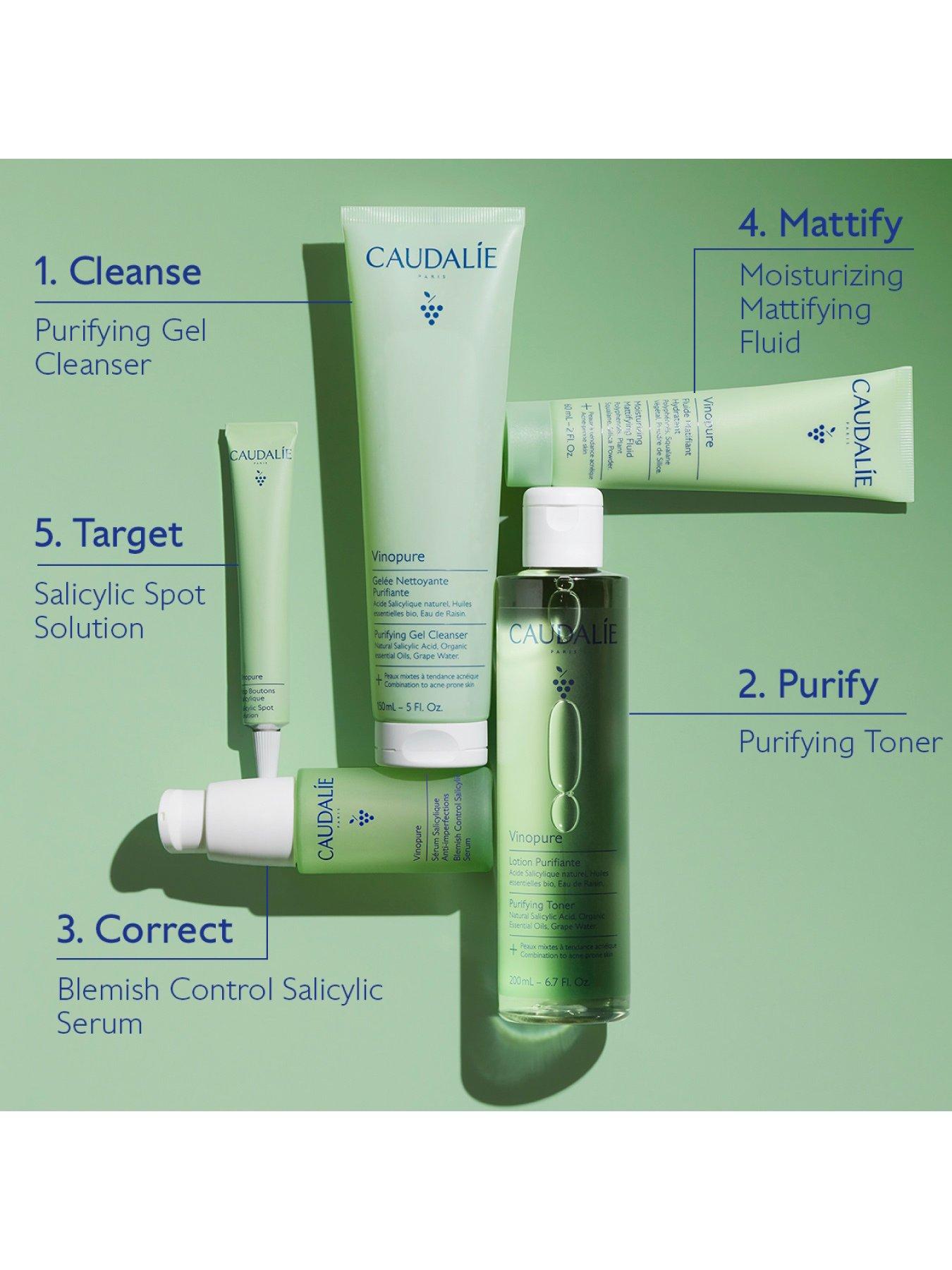 Image 7 of 7 of Caudalie Vinopure Purifying Gel Cleanser 75ml