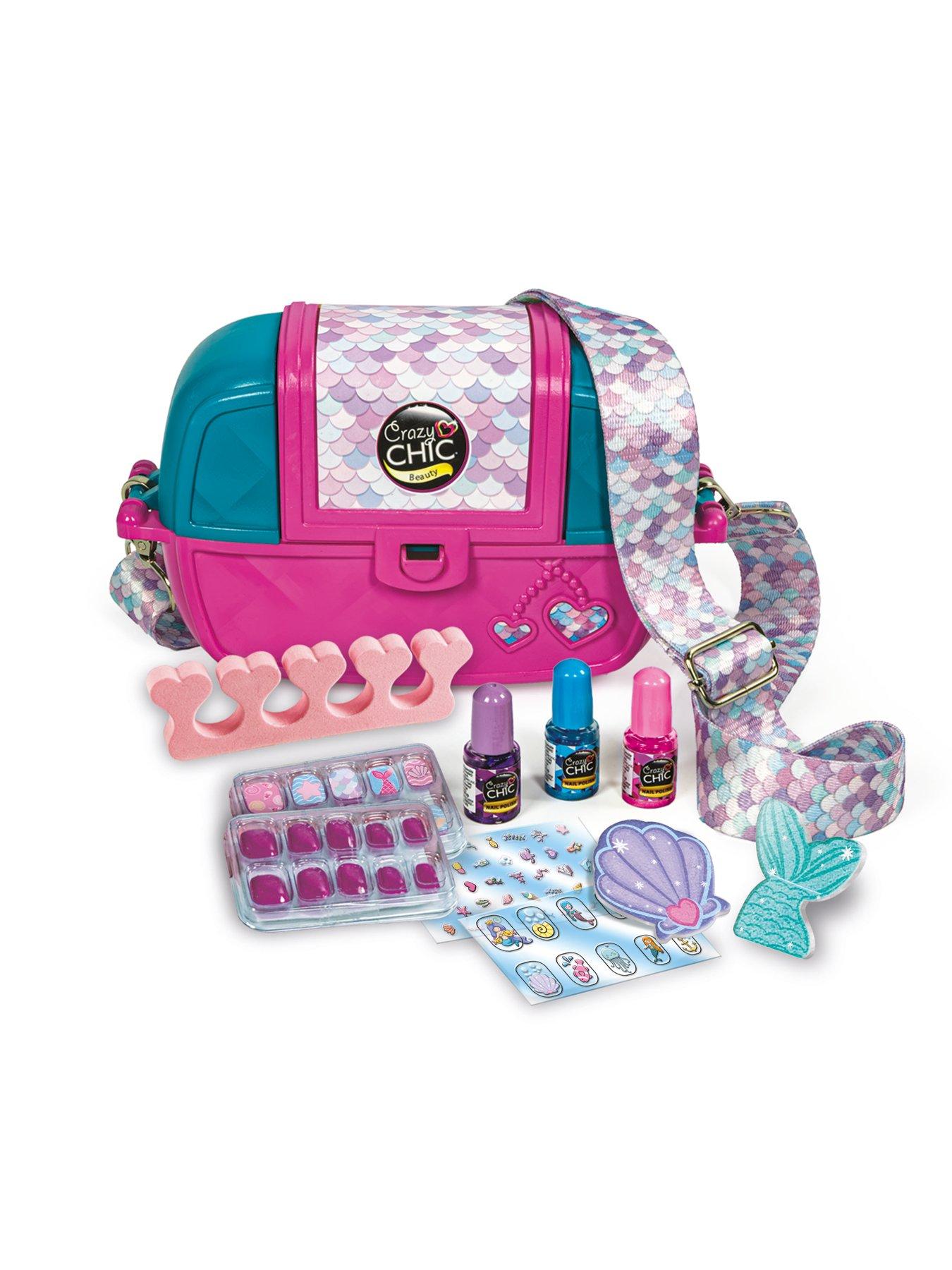  image of clementoni-crazy-chic-on-the-go-nail-art-case