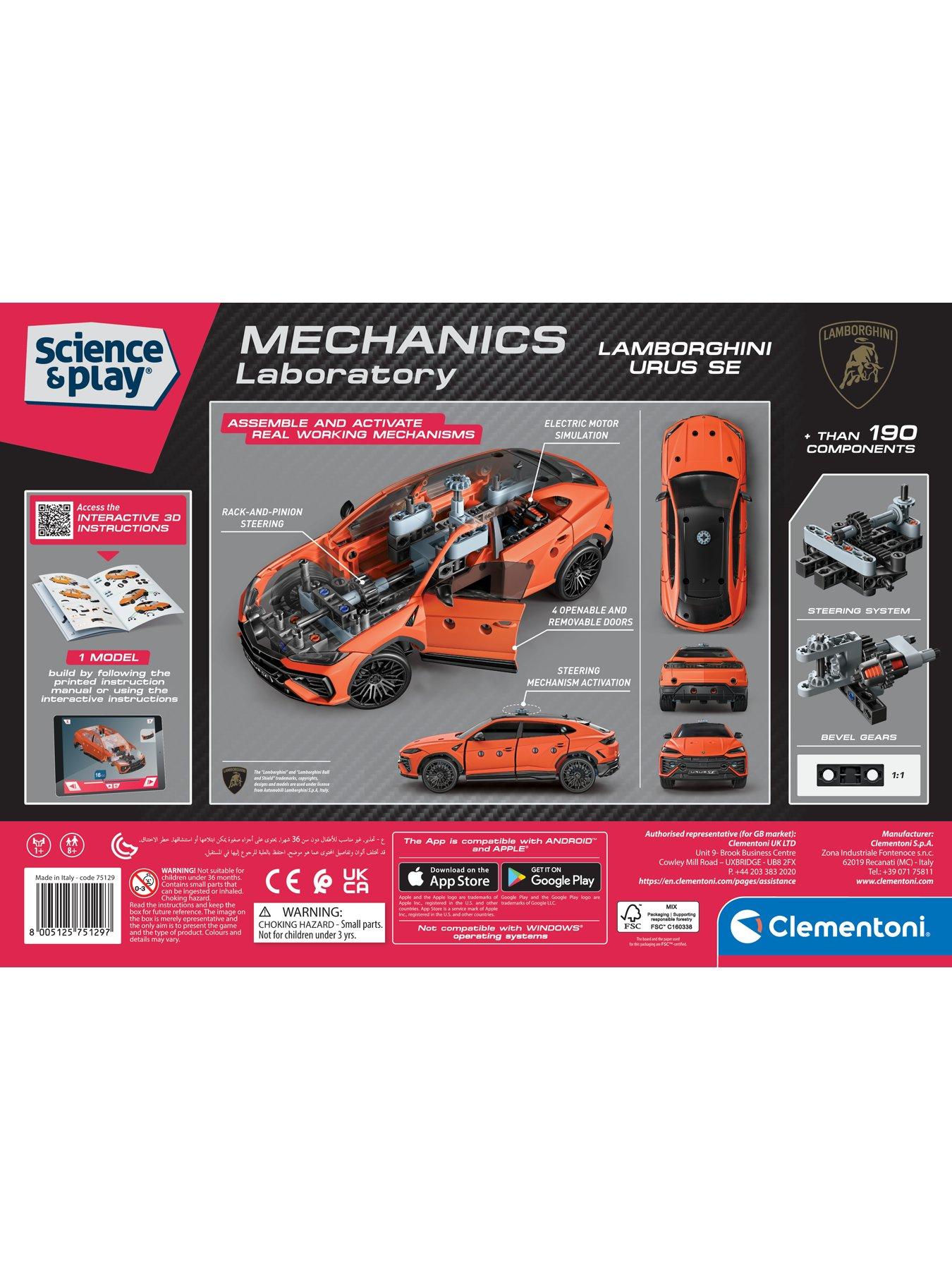 Image 7 of 7 of Clementoni Mechanics Laboratory - Lamborghini Urus