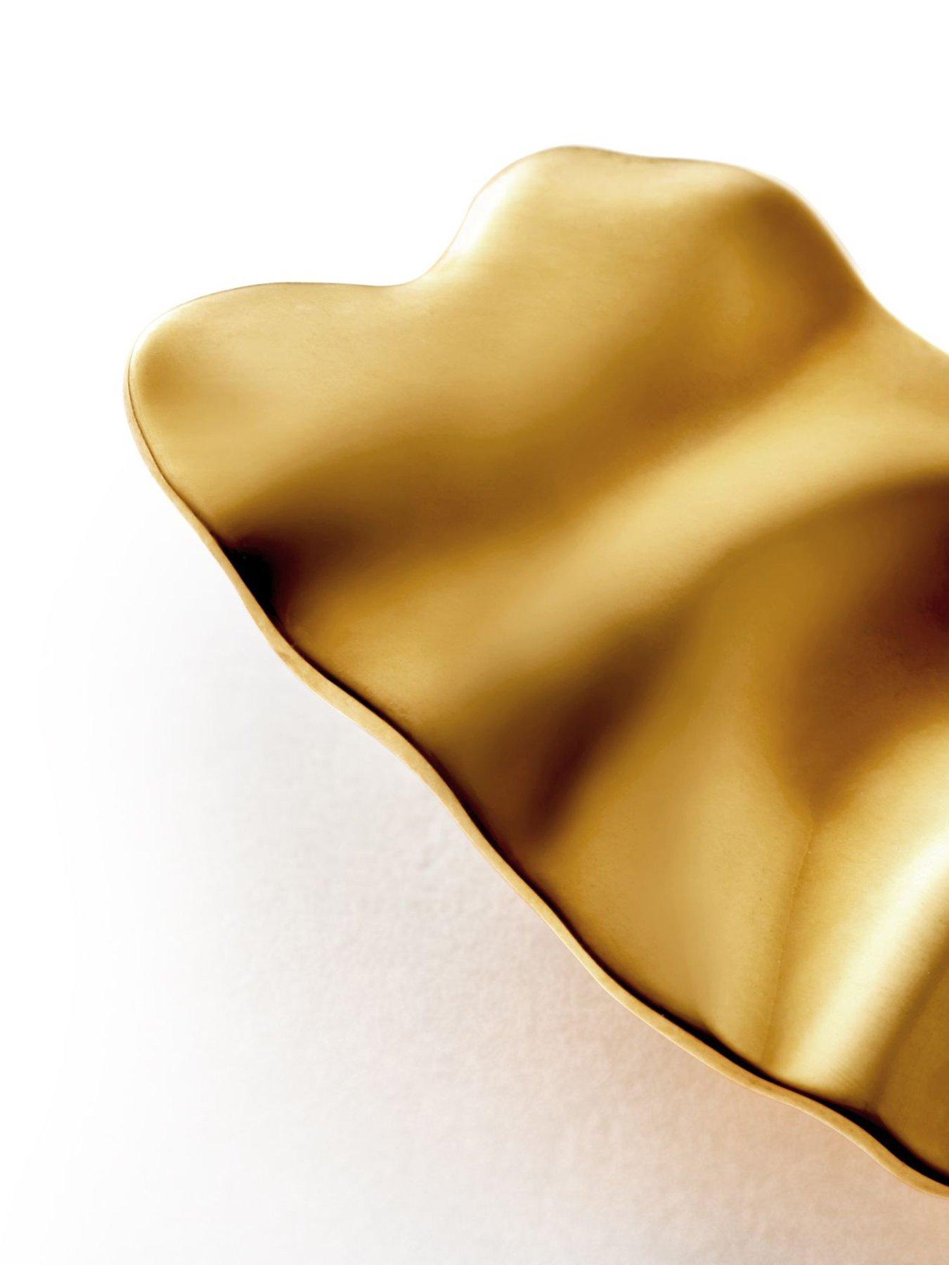 Image 3 of 4 of Katie Loxton MOLTEN HEART OVERSIZED EARRINGS , Gold Coated , 3.3cm x 2cm x 0.2cm
