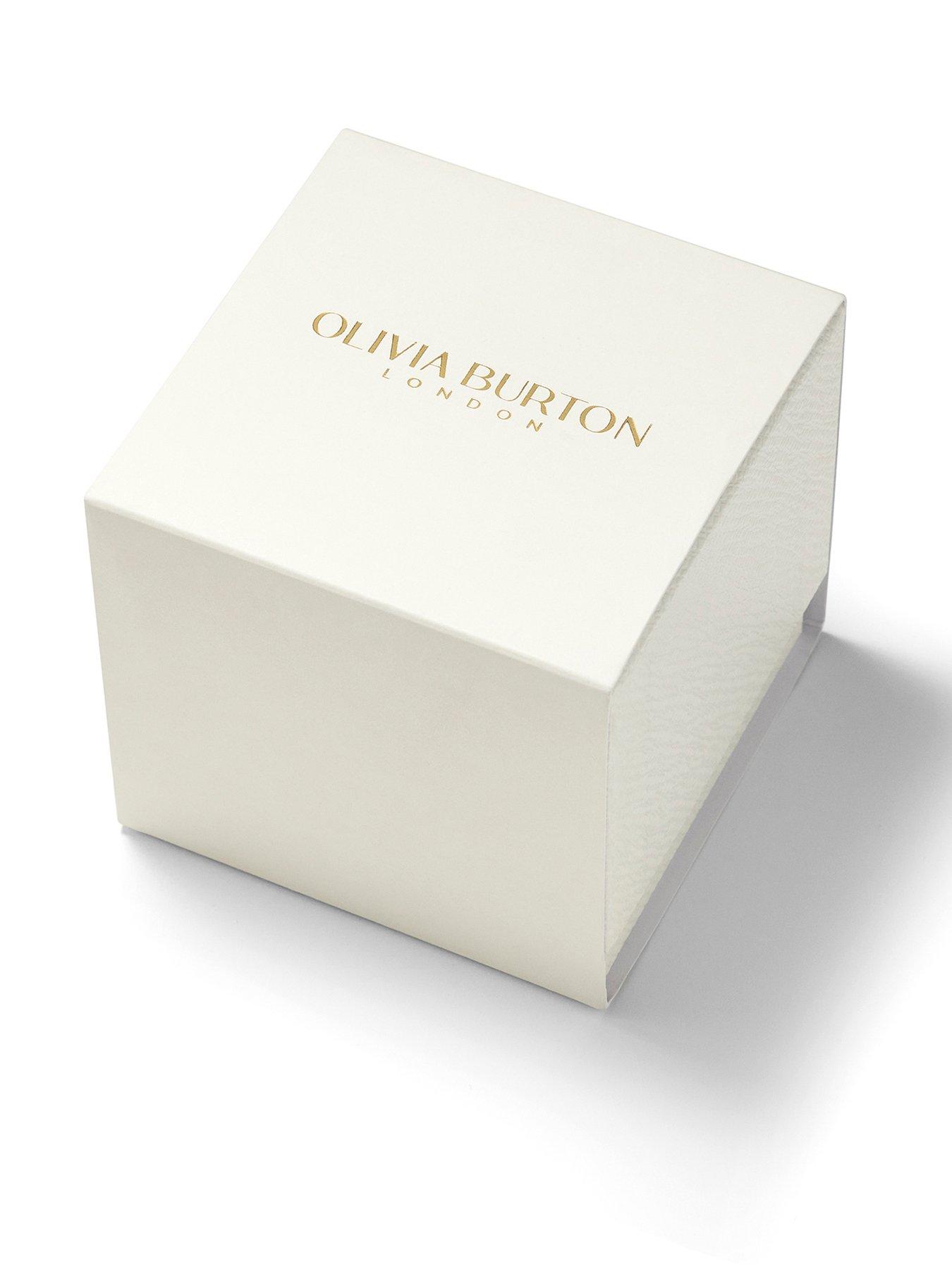 Image 7 of 8 of Olivia Burton 16x24mm Petit Grove Croc Leather Strap Watch