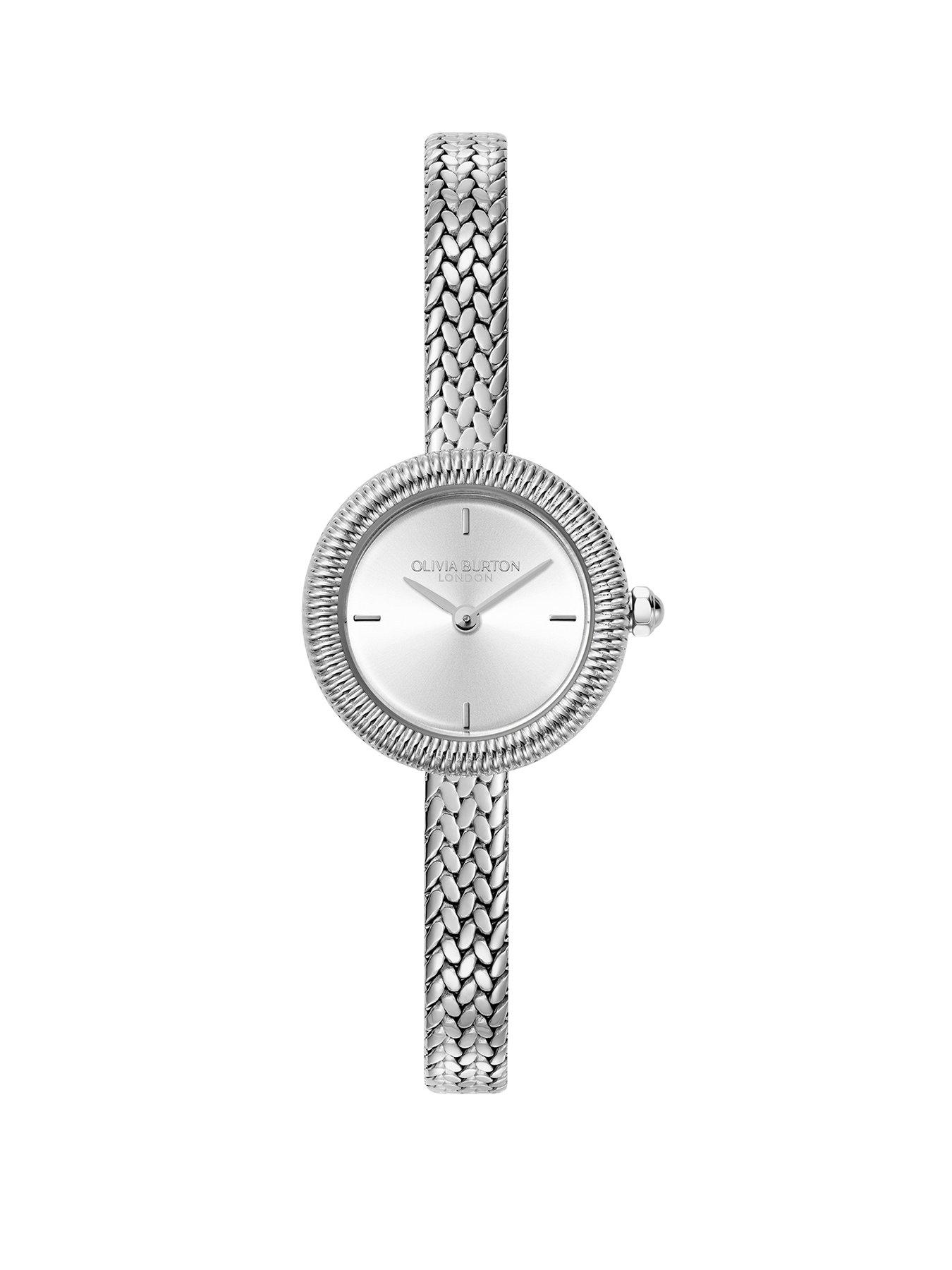 Olivia Burton 20mm Finery Stainless Steel Watch