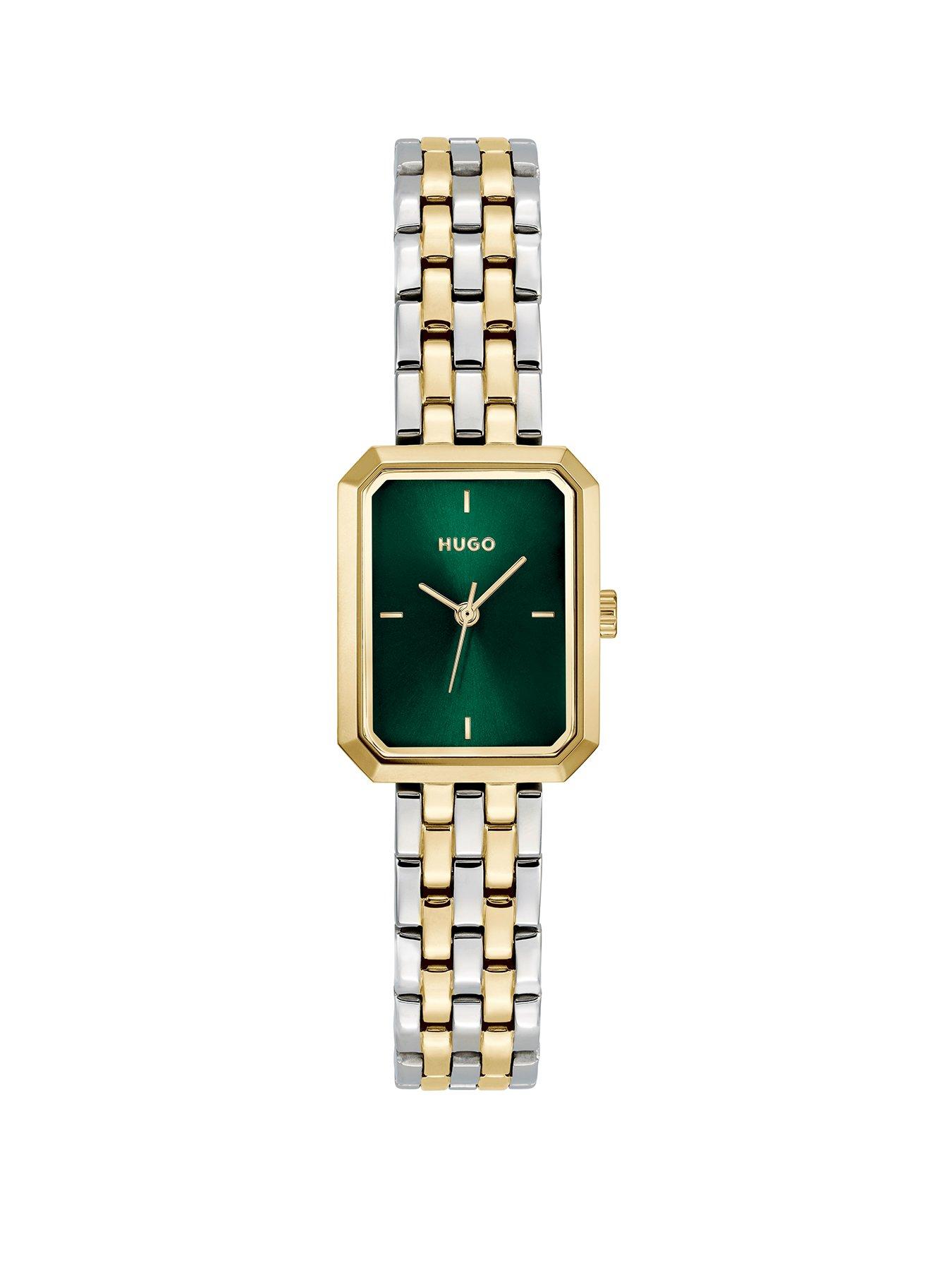 undefined Ladies HUGO #COSY Two Tone Bracelet Watch
