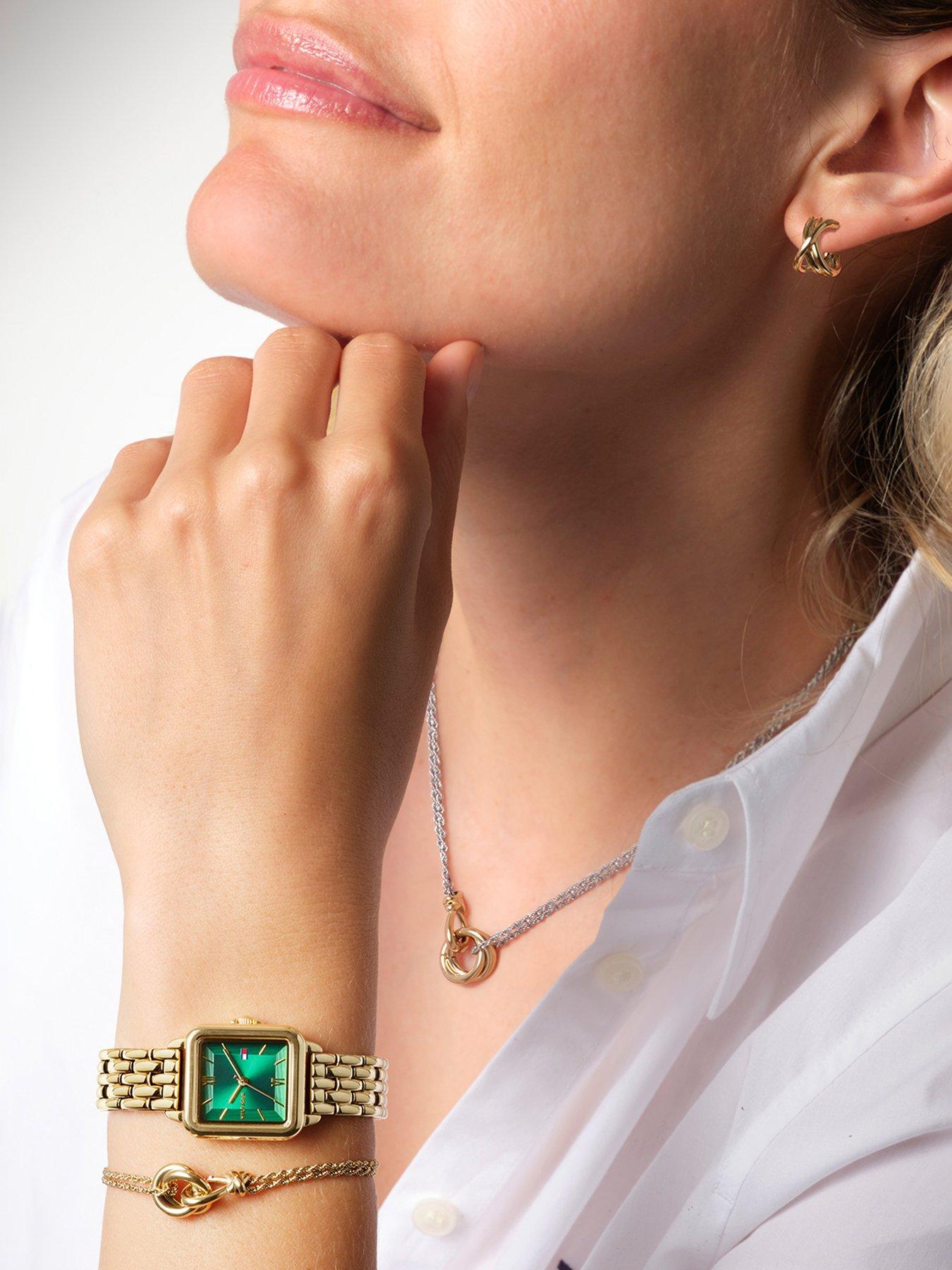 Image 3 of 5 of Tommy Hilfiger Women's Gold- Plated Bracelet Watch