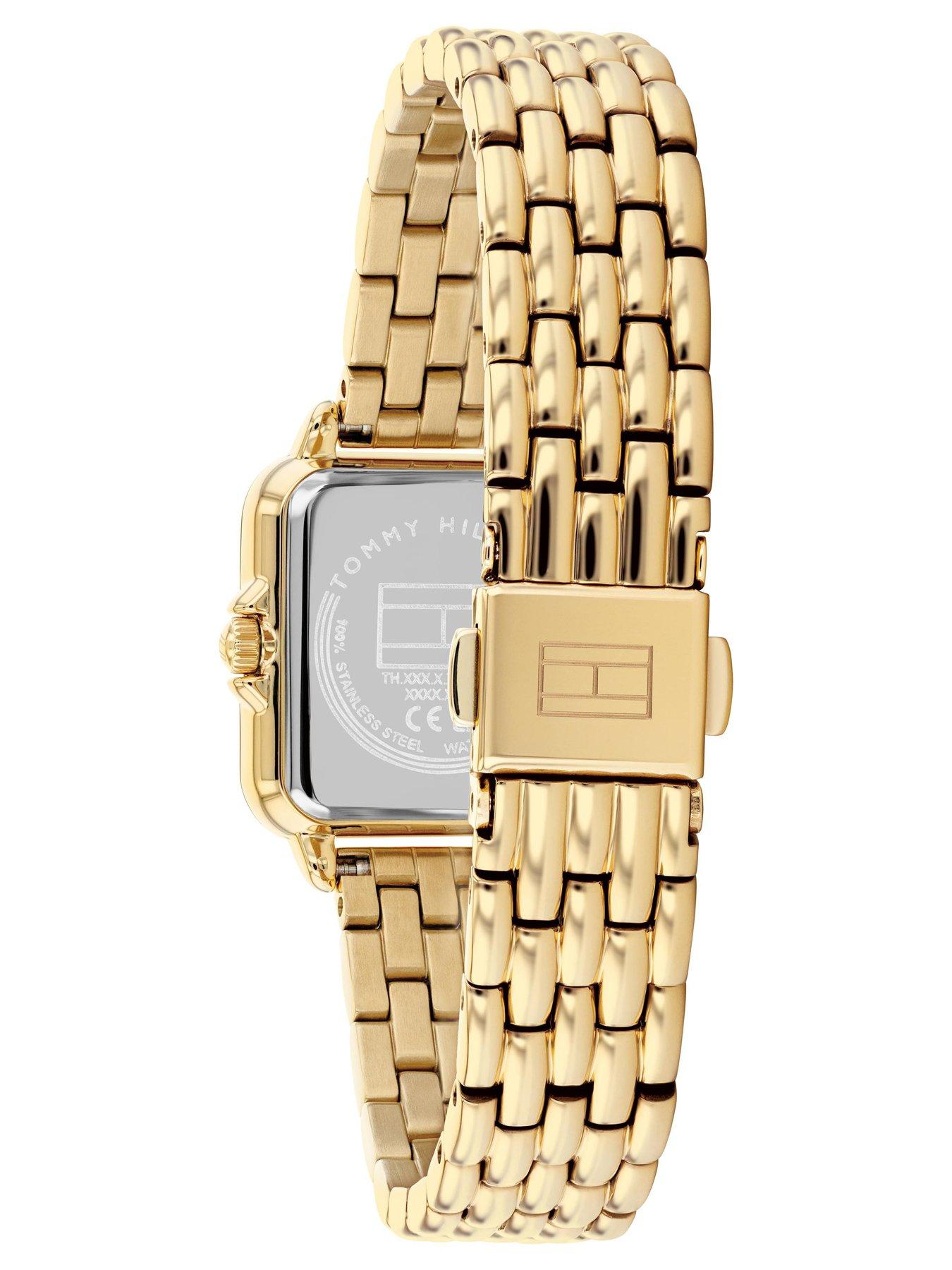 Image 4 of 5 of Tommy Hilfiger Women's Gold- Plated Bracelet Watch