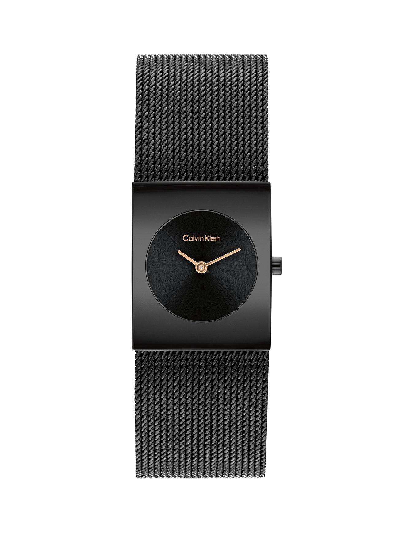 Image 1 of 5 of Calvin Klein Women's Ck Pulse Ip Watch - Black