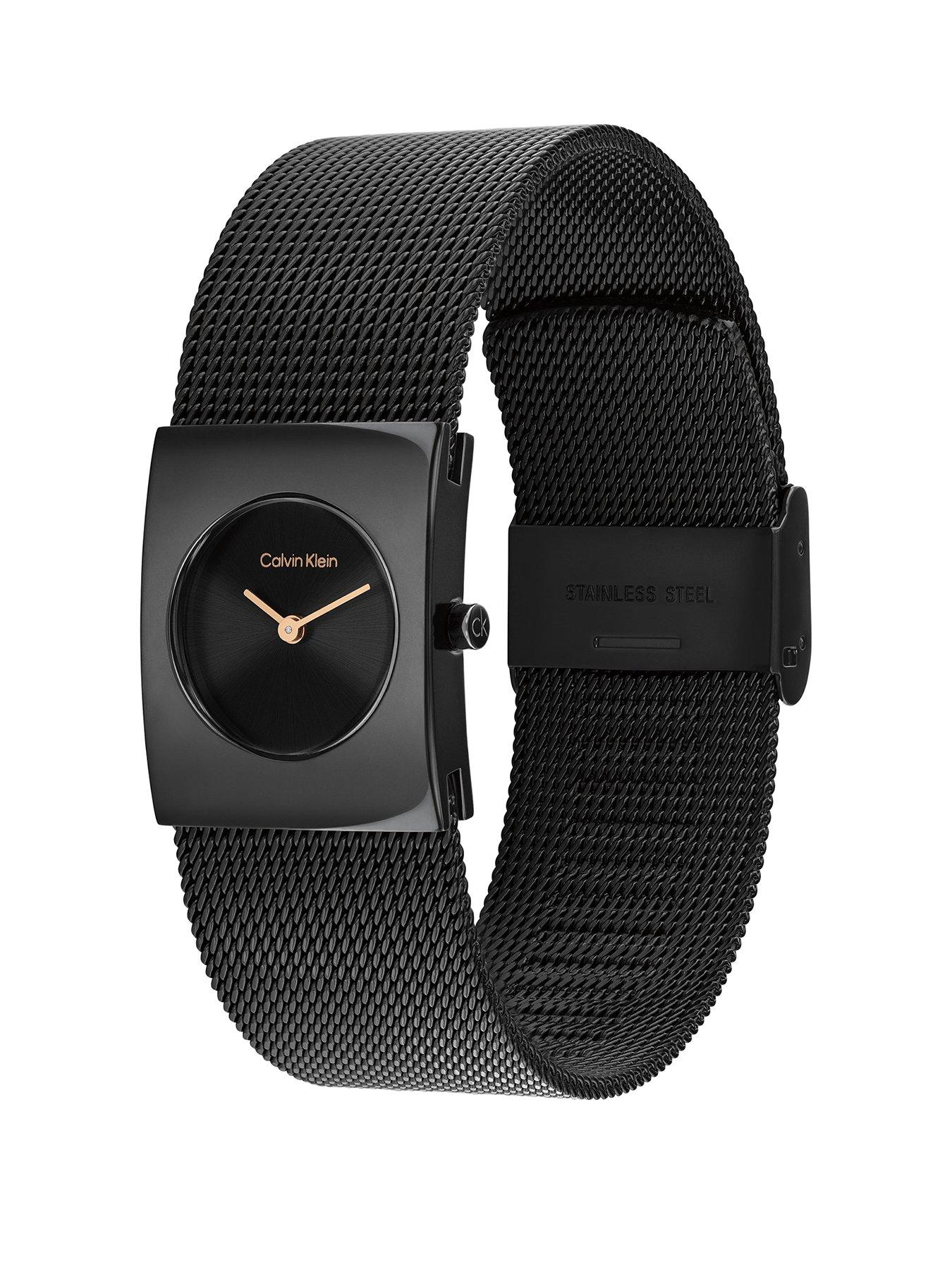 Image 2 of 5 of Calvin Klein Women's Ck Pulse Ip Watch - Black