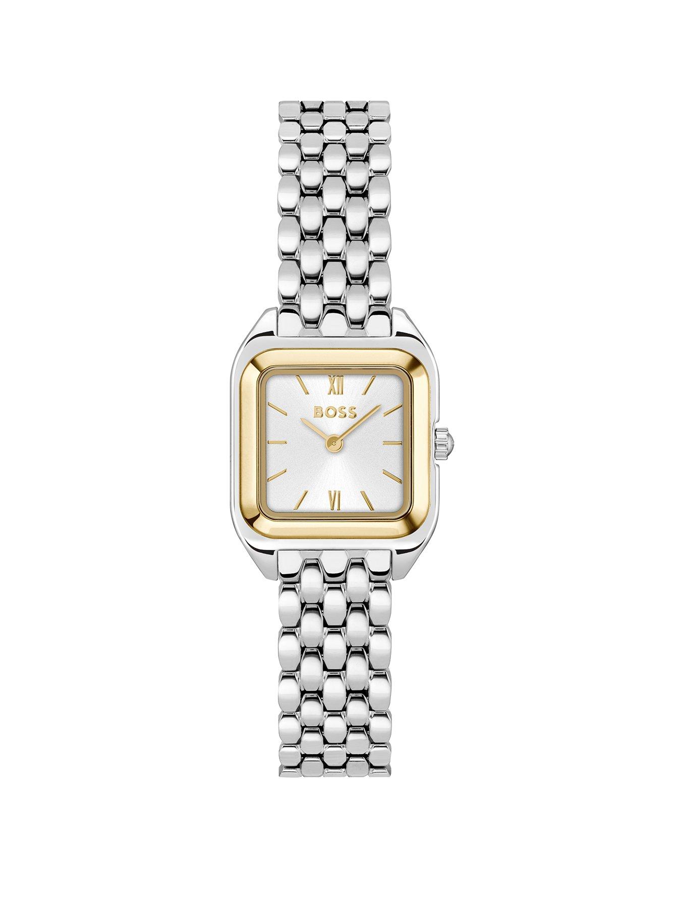 undefined Ladies Mae Petite Soft Square Bracelet Watch - Silver