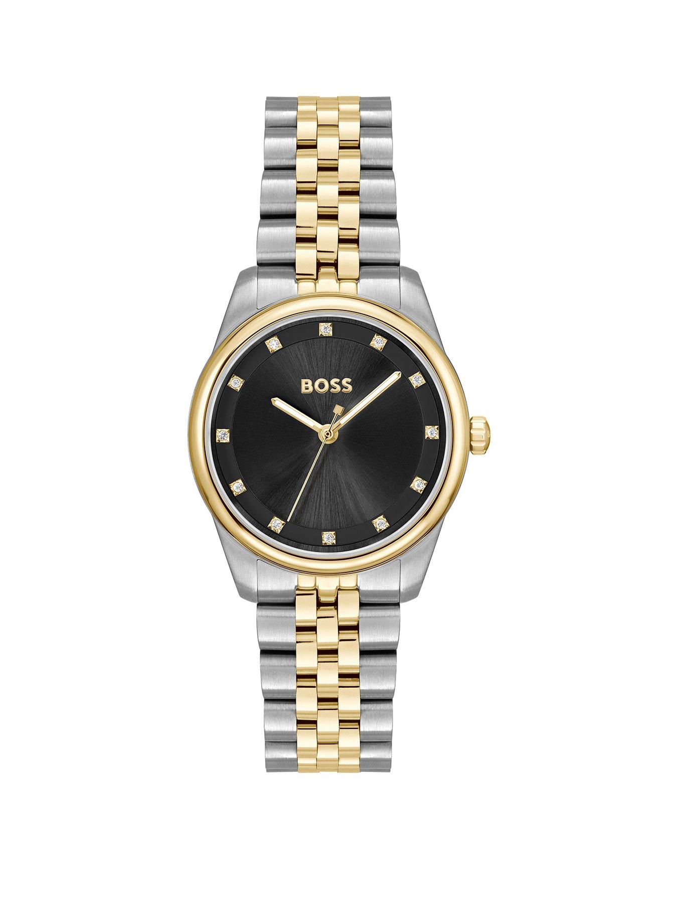 undefined Ladies Graceful Precious Stainless Steel Bracelet Watch - Multi