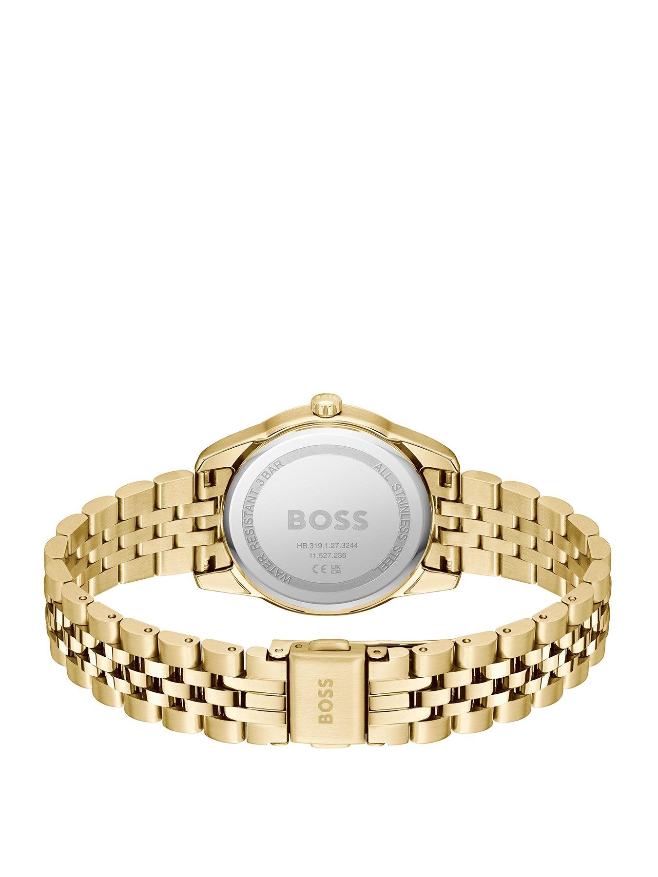 Image 2 of 8 of BOSS Ladies Graceful Precious Ip Watch - Light Gold