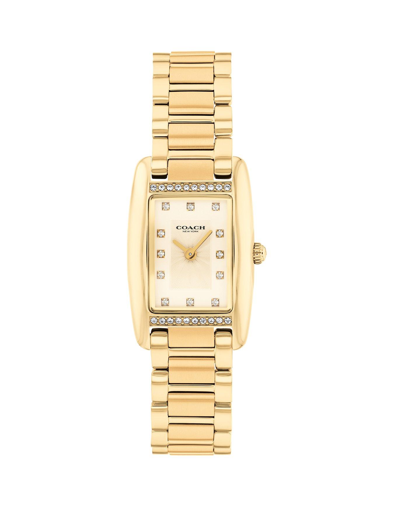 Image 1 of 5 of COACH Ladies Reese 20mm Light Gold IP Bracelet Watch