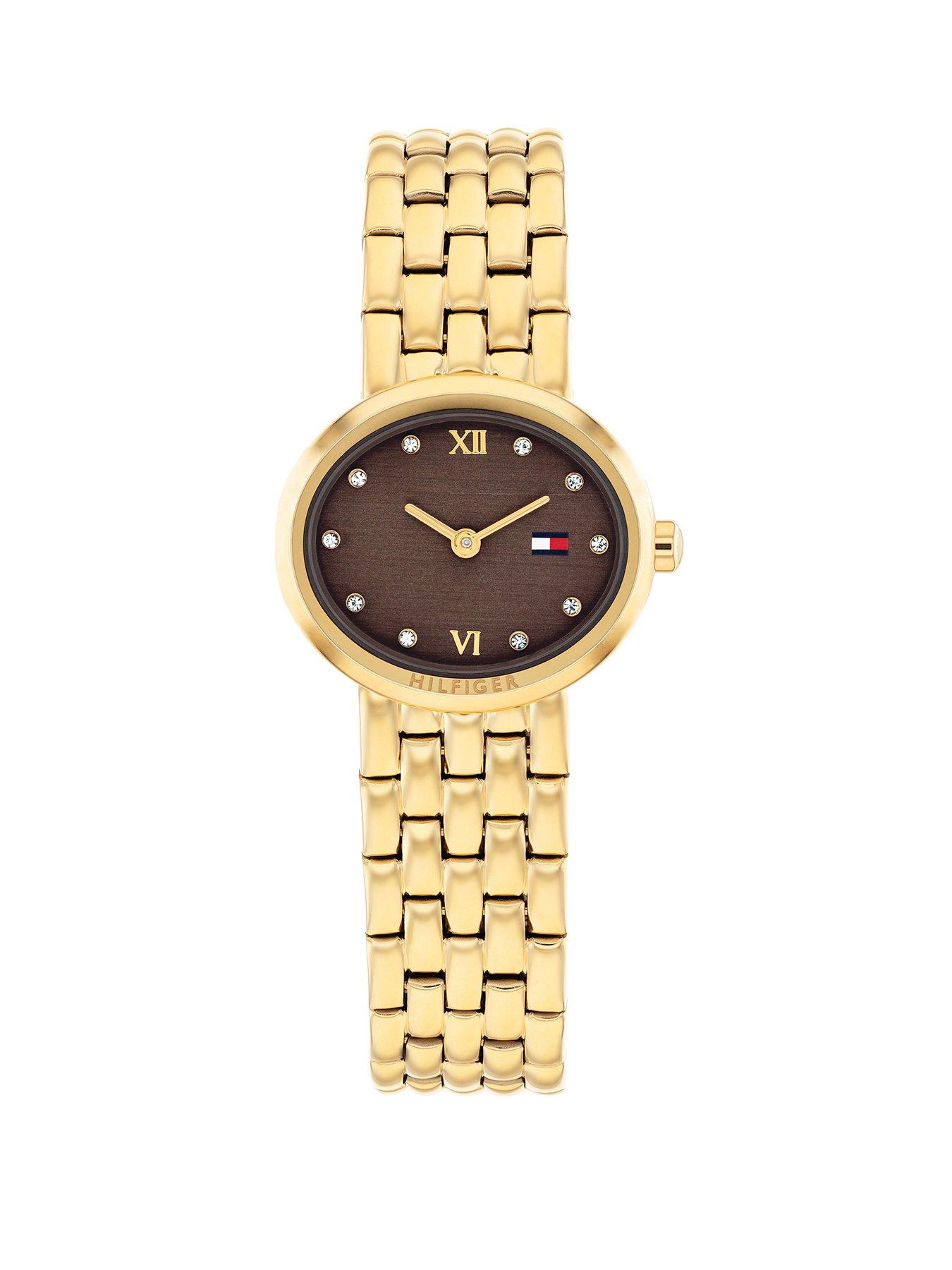 undefined Women's  Gold-Plated Bracelet Watch