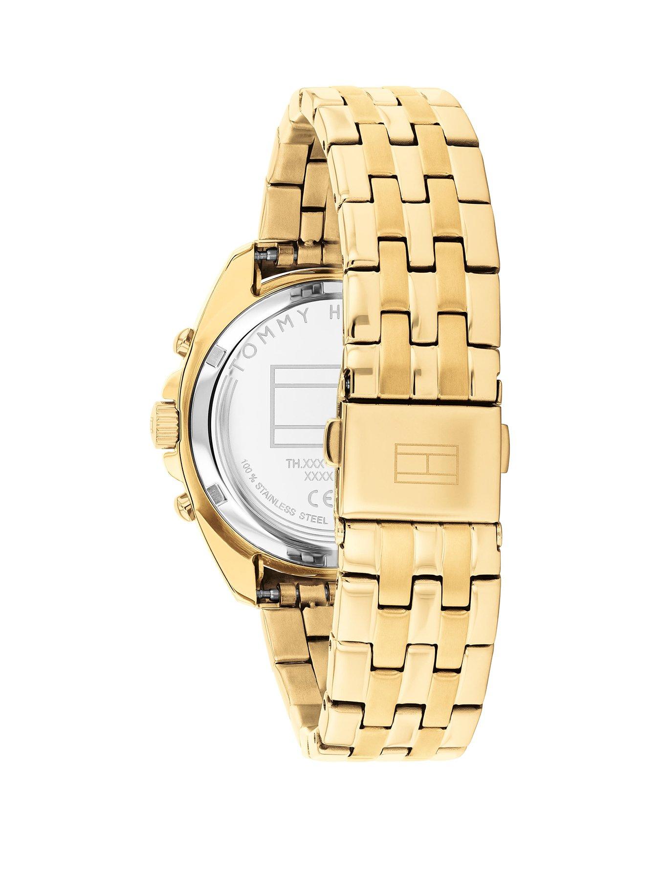 Image 2 of 4 of Tommy Hilfiger Women's Gold-Plated Bracelet Watch