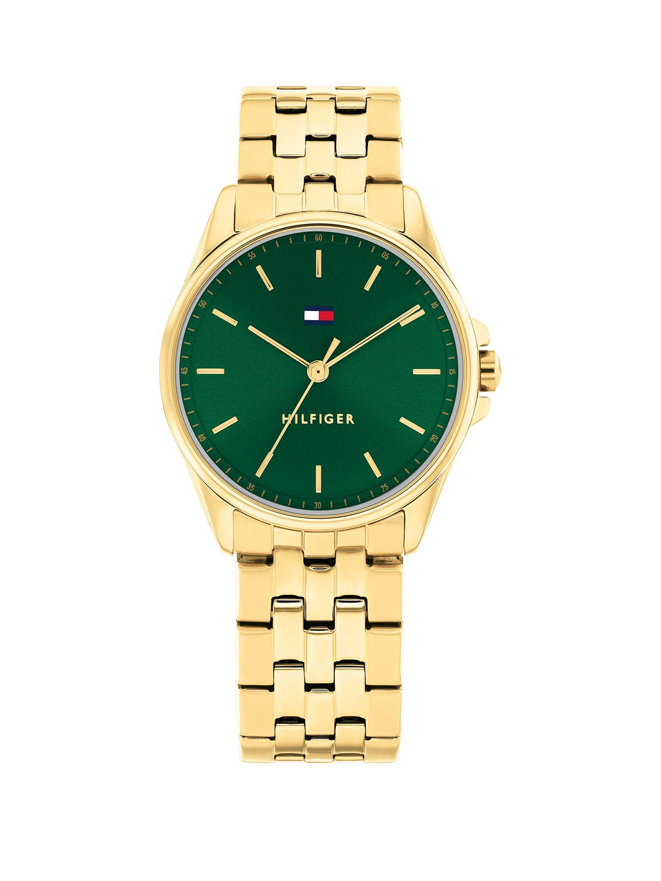 undefined Women's Gold-Plated Bracelet Watch