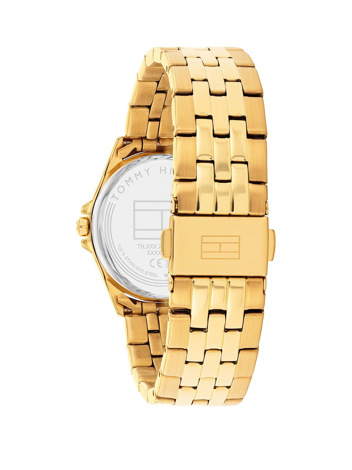 Image 2 of 5 of Tommy Hilfiger Women's Gold-Plated Bracelet Watch