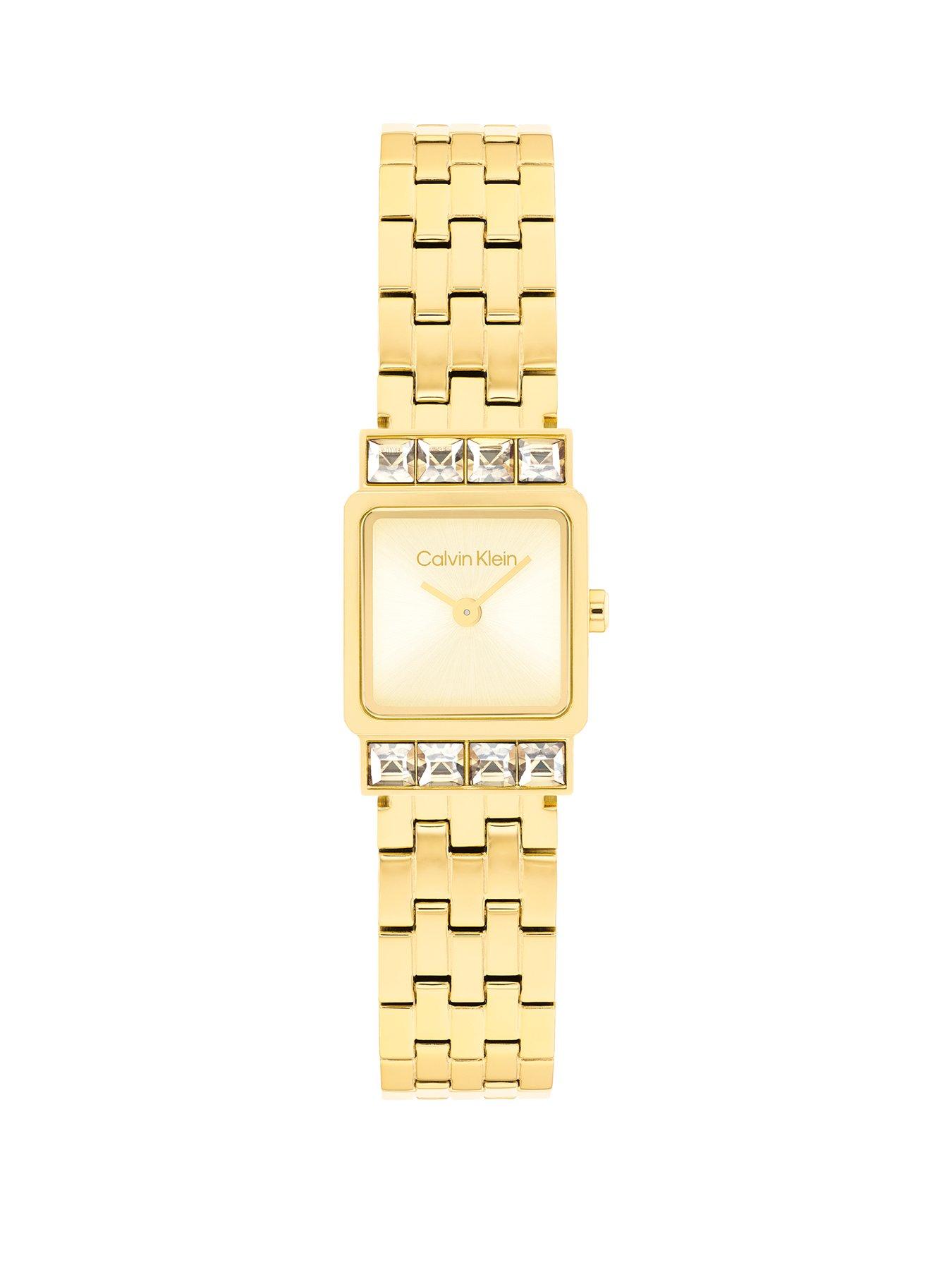 undefined Women's Ck Poise Plated Watch - Gold
