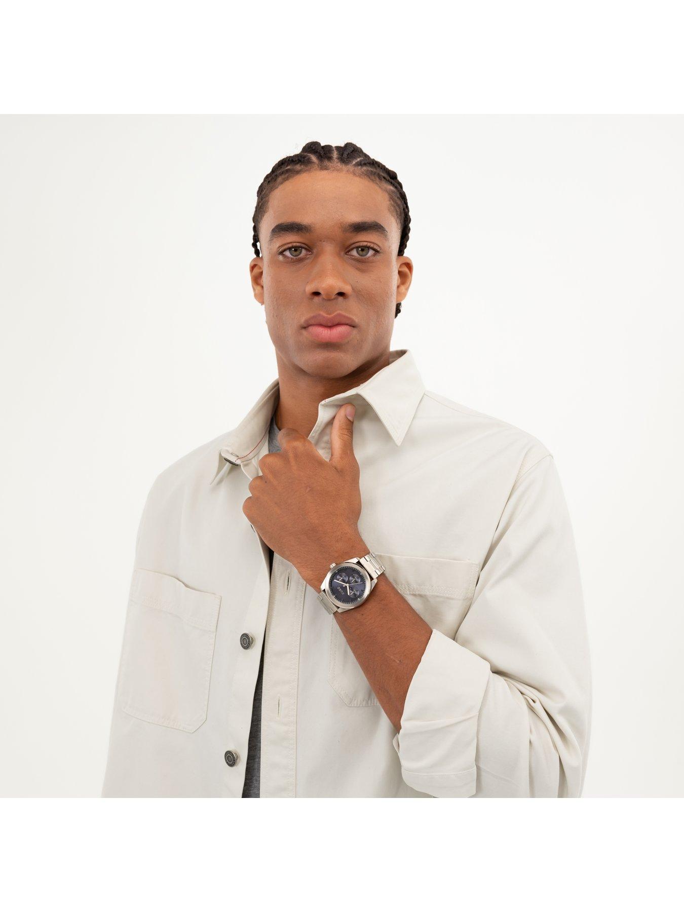 Image 4 of 6 of HUGO Gents&nbsp; #BRIGHT SPORT Stainless Steel Bracelet Watch