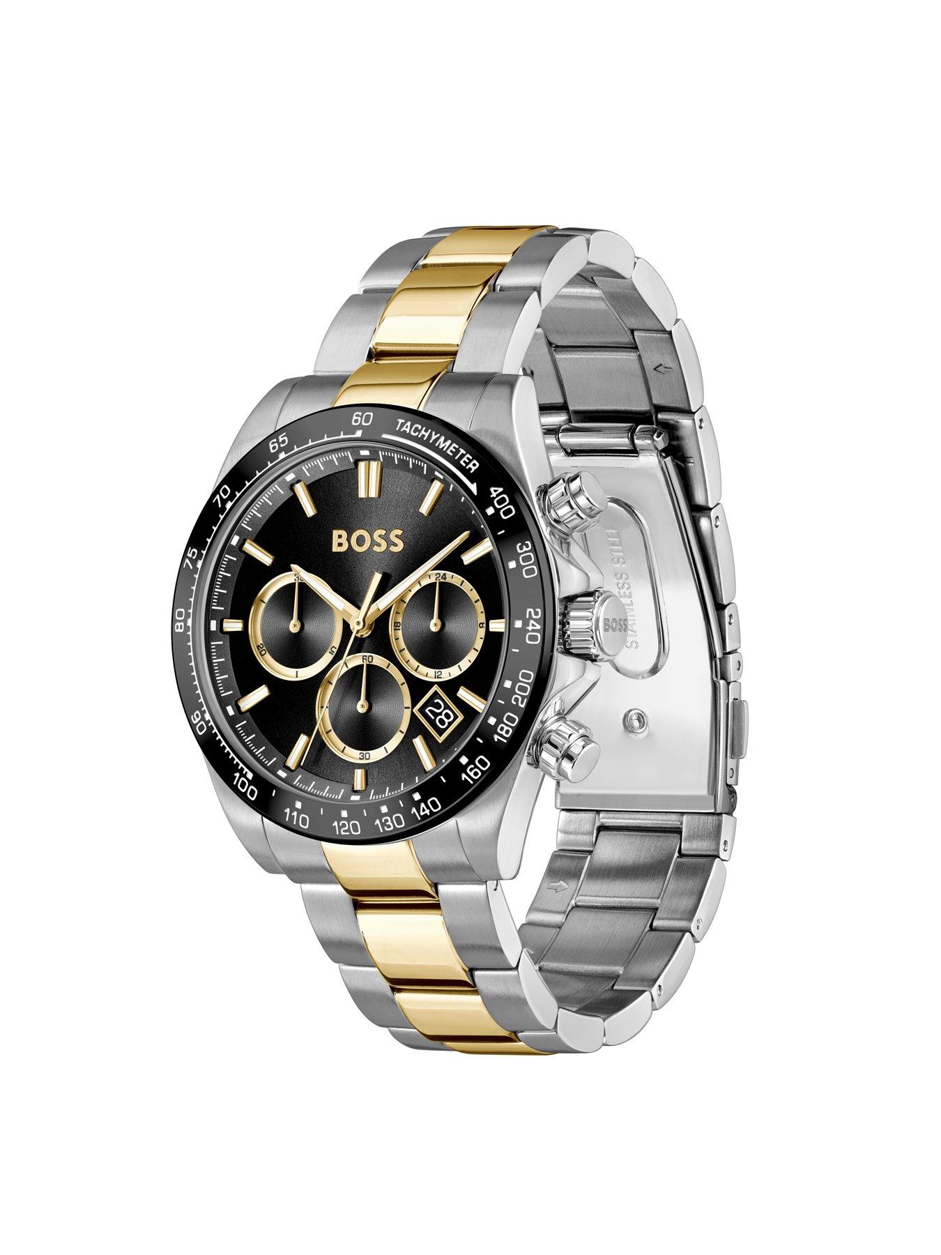 Image 3 of 8 of BOSS Gents Hero 2-Tone Bracelet Watch - Multi