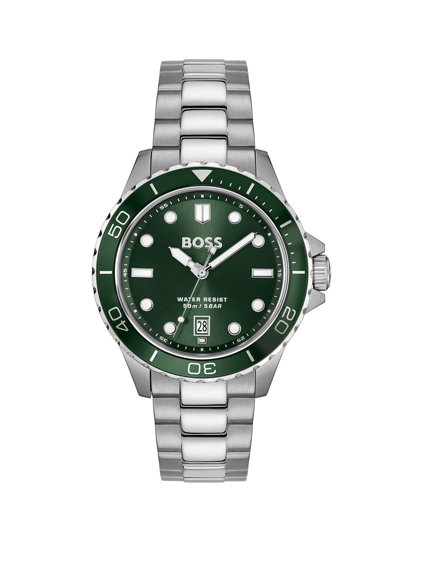 boss-gents-troper-sport-stainless-steel-bracelet-watch-silver