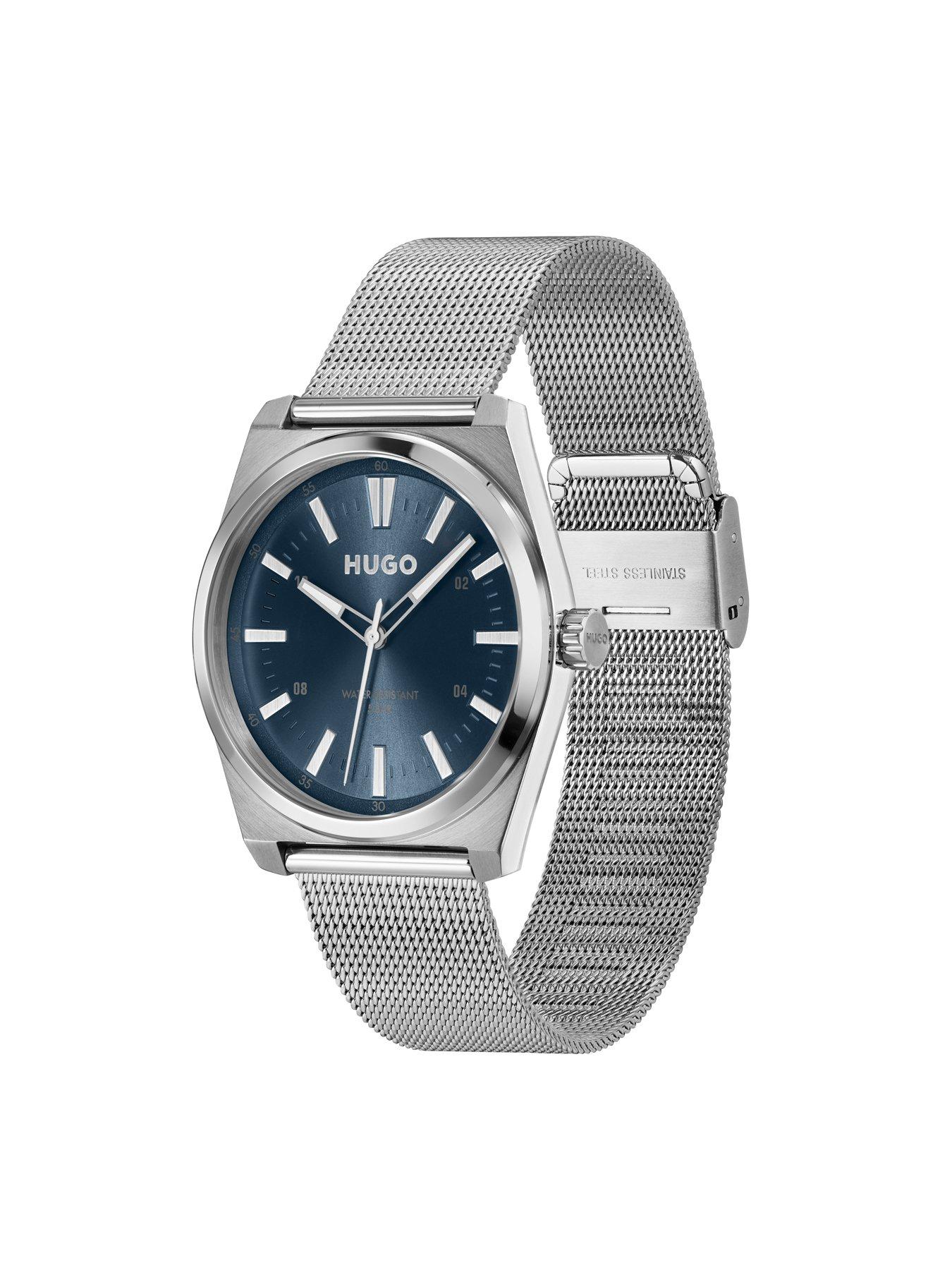 Image 2 of 6 of HUGO Gents&nbsp;#ARK Stainless Steel Mesh Bracelet Watch