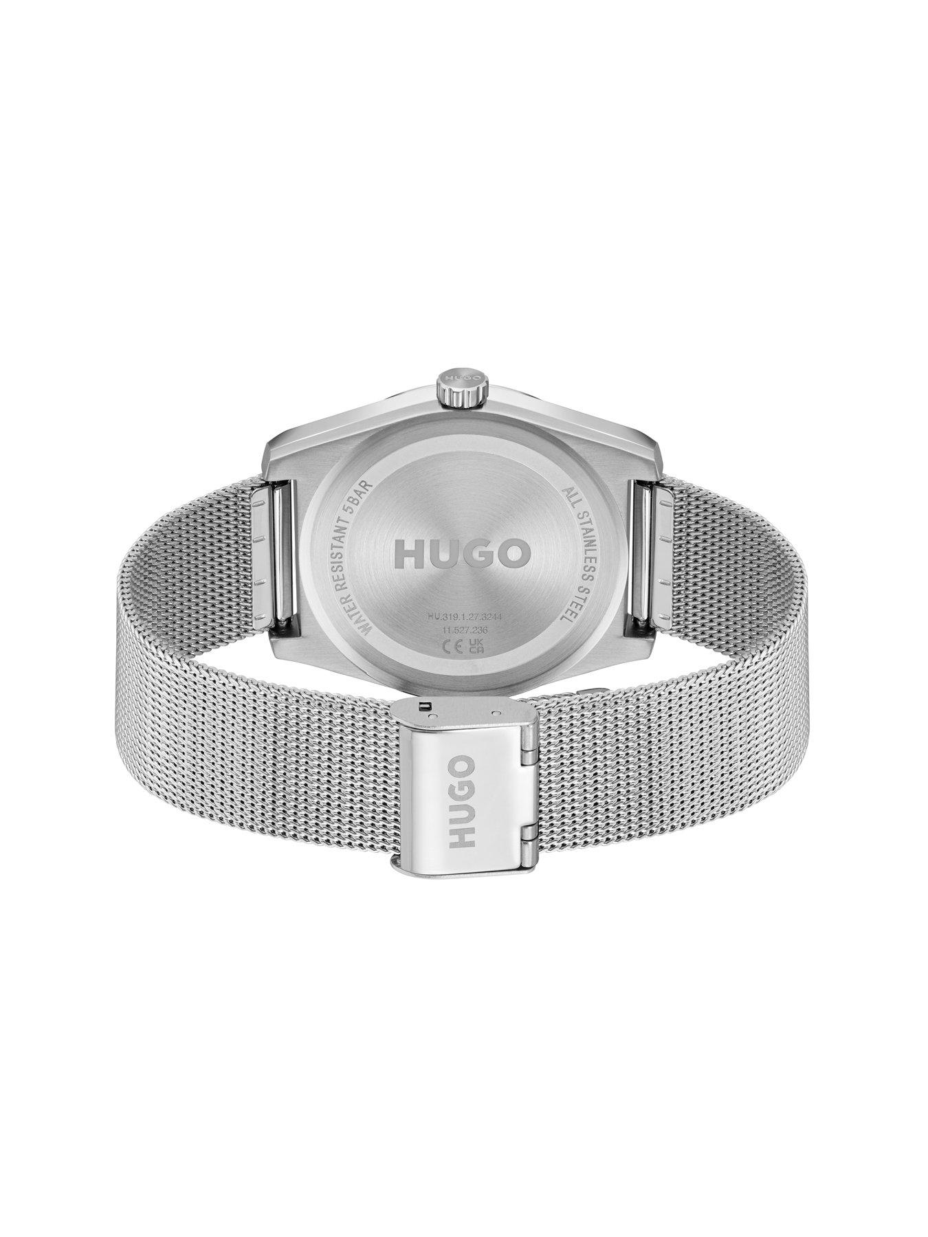 Image 3 of 6 of HUGO Gents&nbsp;#ARK Stainless Steel Mesh Bracelet Watch