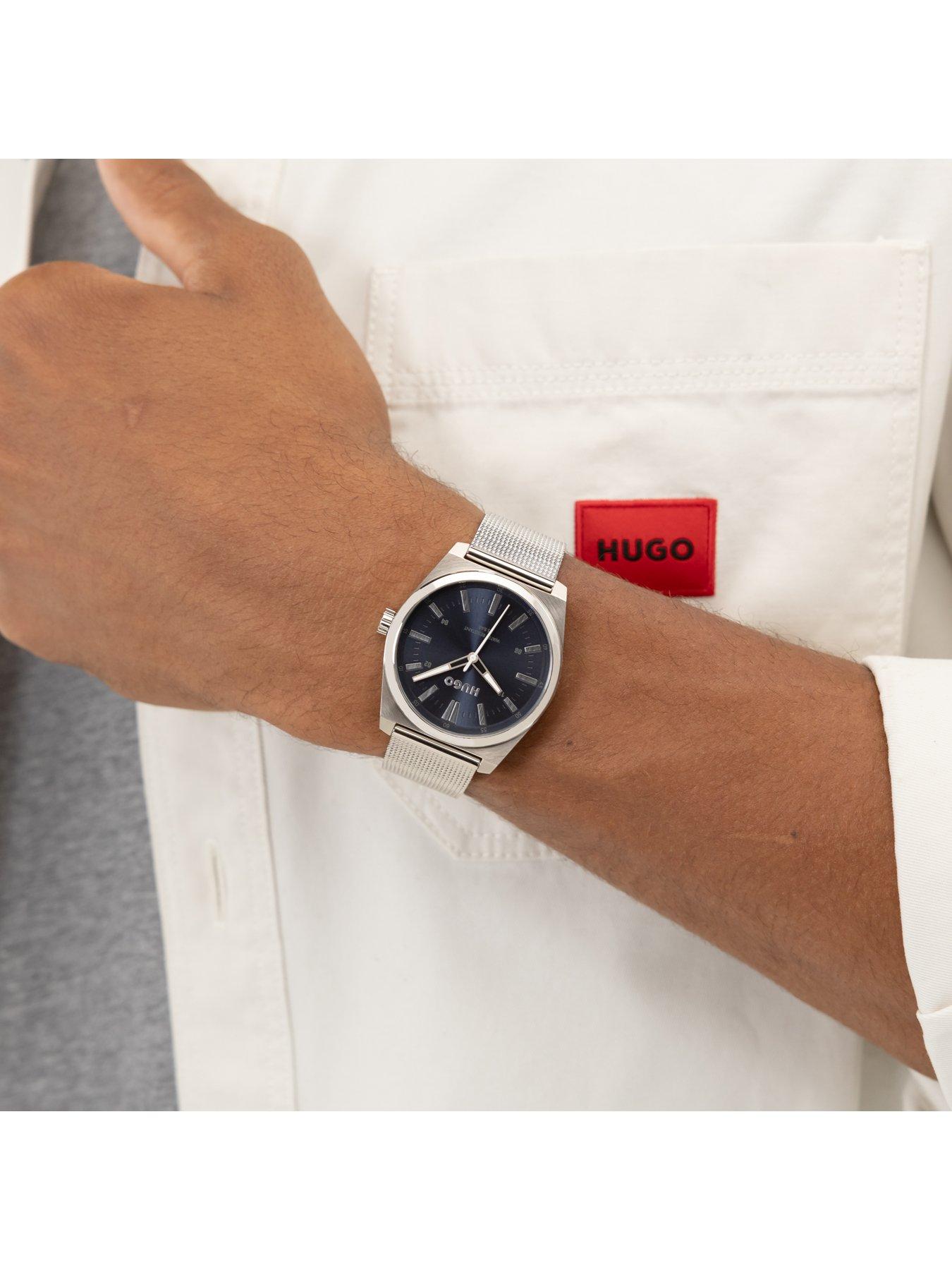 Image 5 of 6 of HUGO Gents&nbsp;#ARK Stainless Steel Mesh Bracelet Watch