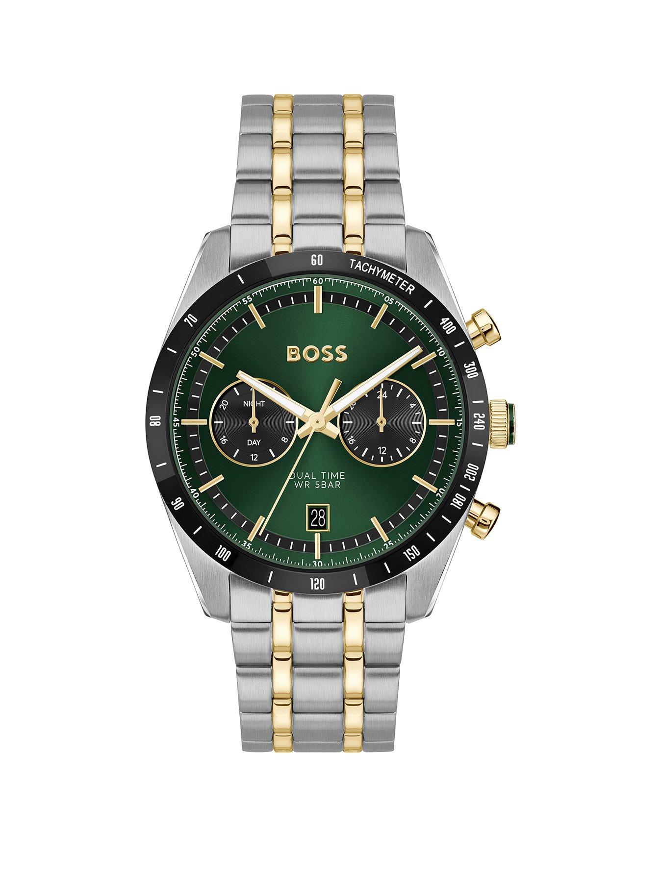 undefined Gents Tourmaster Dual Time Bi Colour Bracelet Watch - Multi