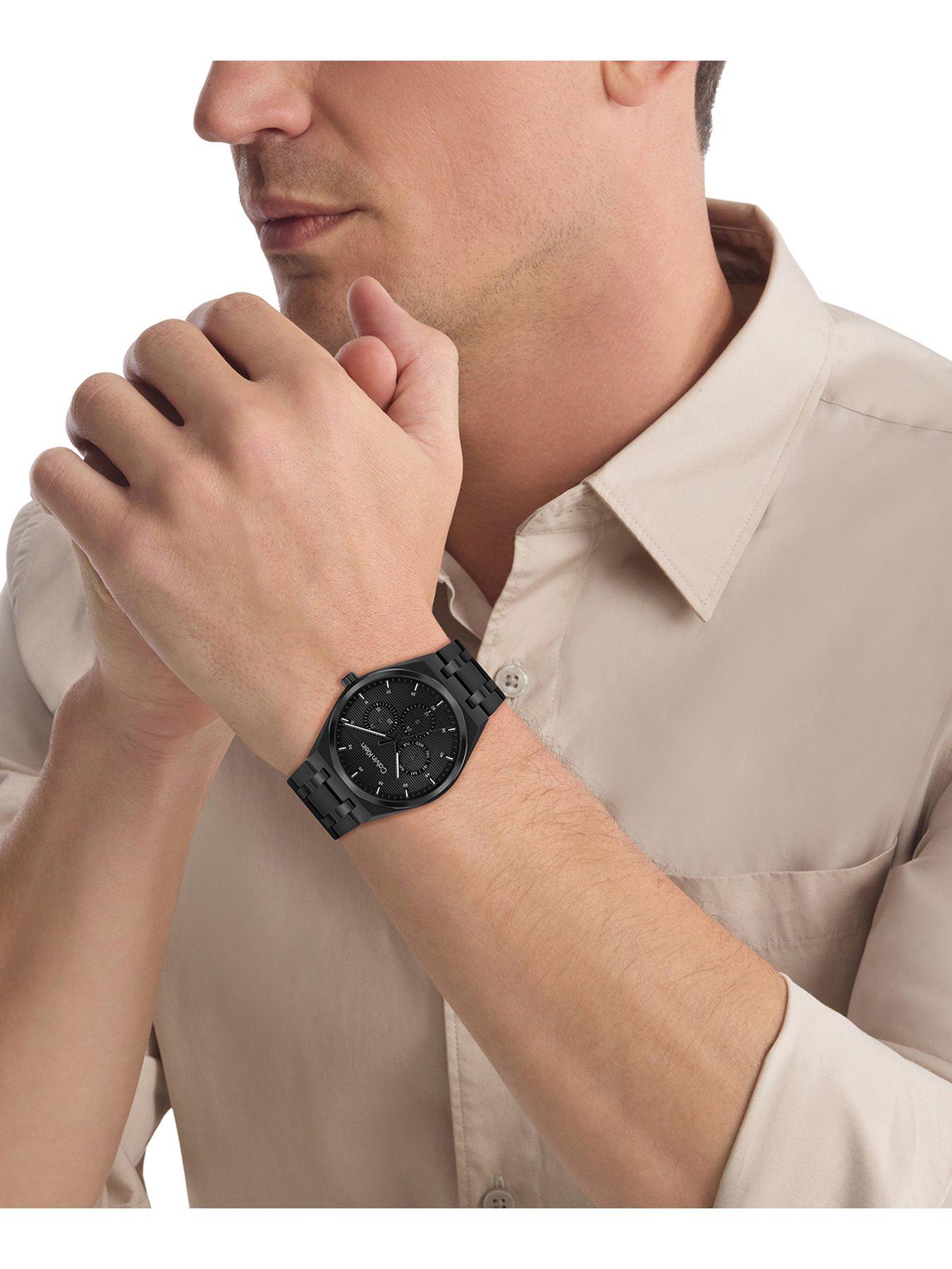  image of calvin-klein-mens-ck-motion-chronograph-ip-watch-black