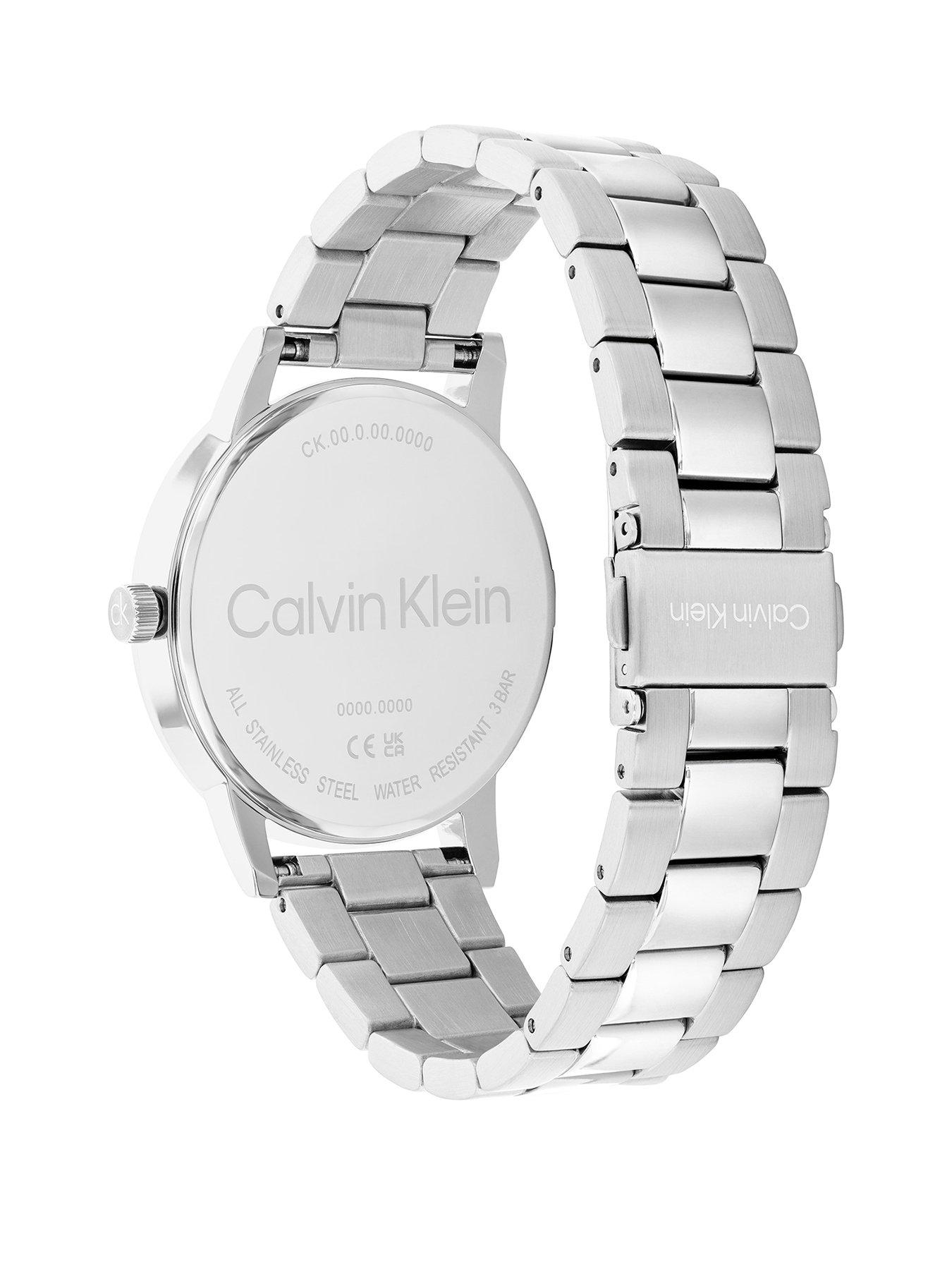 Image 2 of 4 of Calvin Klein Men's CK Linked Stainless Steel Watch - Silver