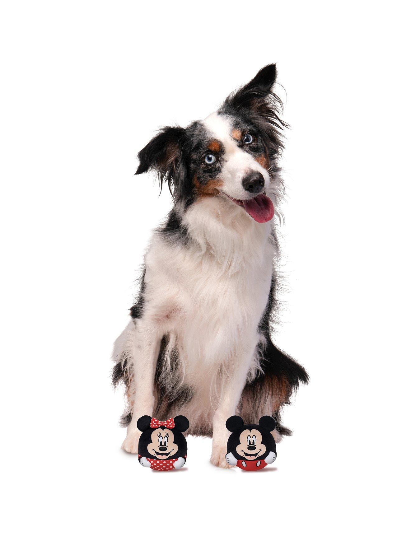 Image 2 of 5 of Disney Mickey & Minnie Two-Pack Squeaky Plush Dog Toys