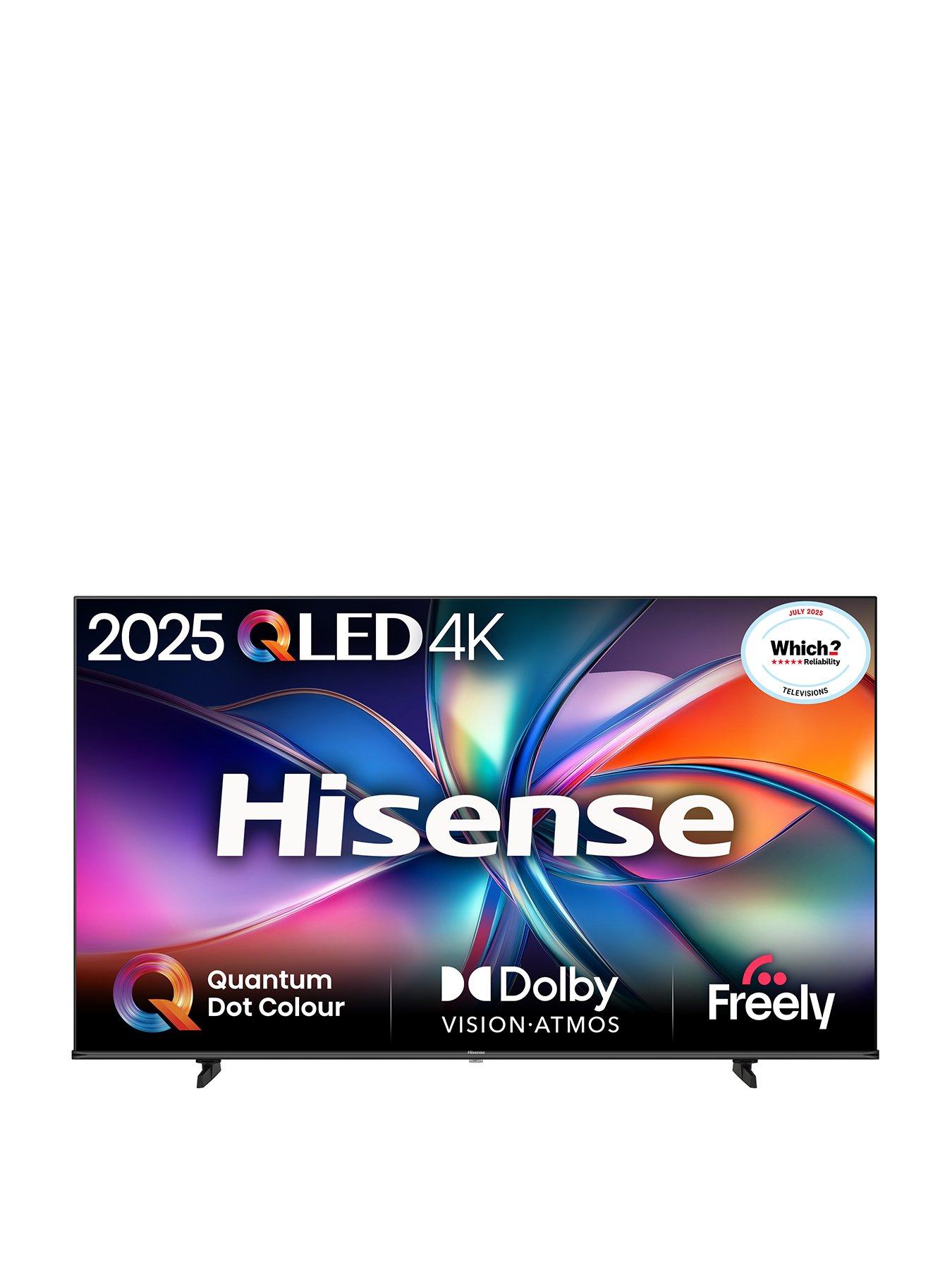 Image 1 of 1 of Hisense 43E7QTUK 43-inch 4K Ultra HD&nbsp;QLED Smart AI TV with Freely
