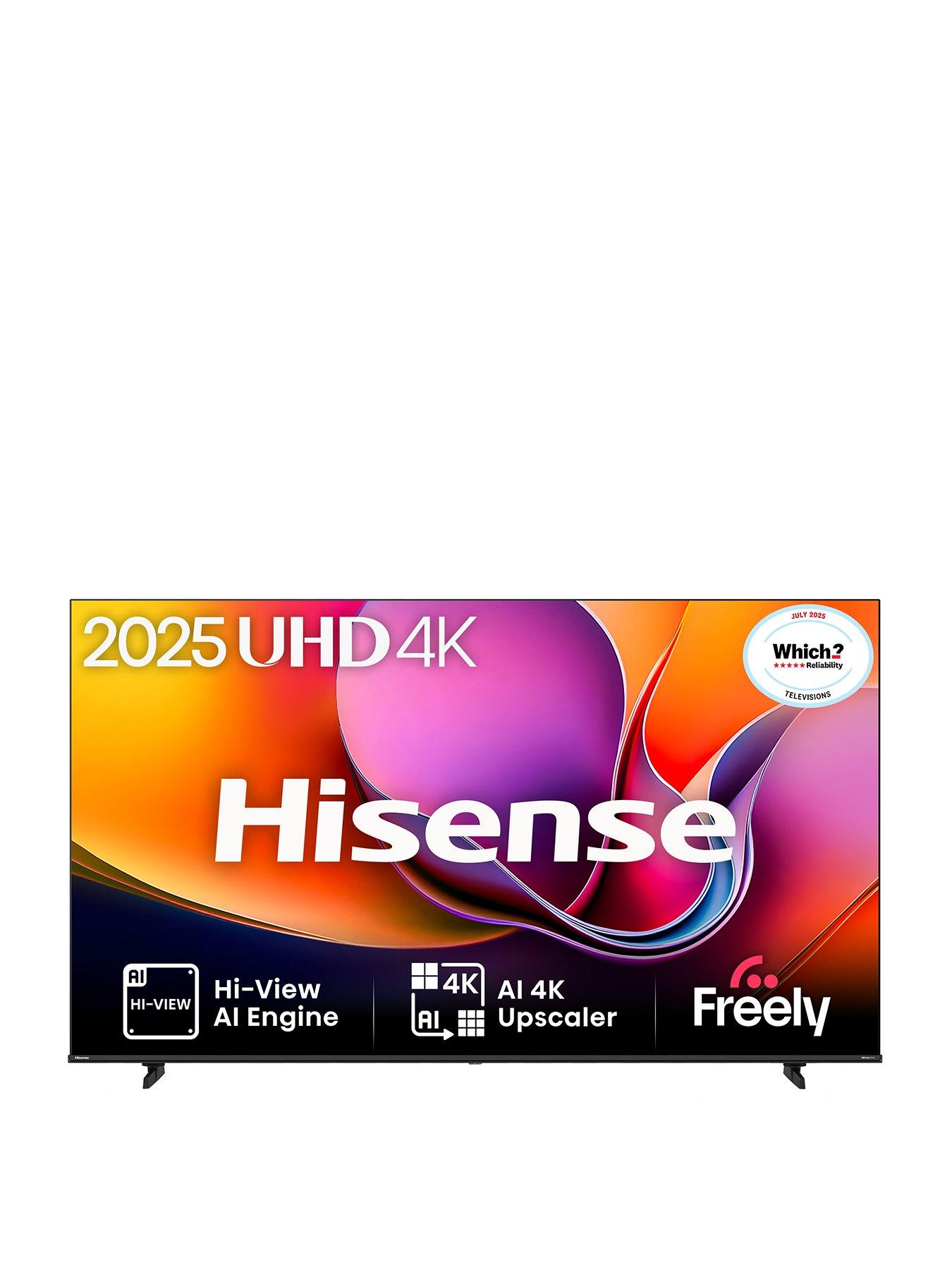 Hisense 85" 85A6QTUK 4K Ultra HD Smart TV with Freely