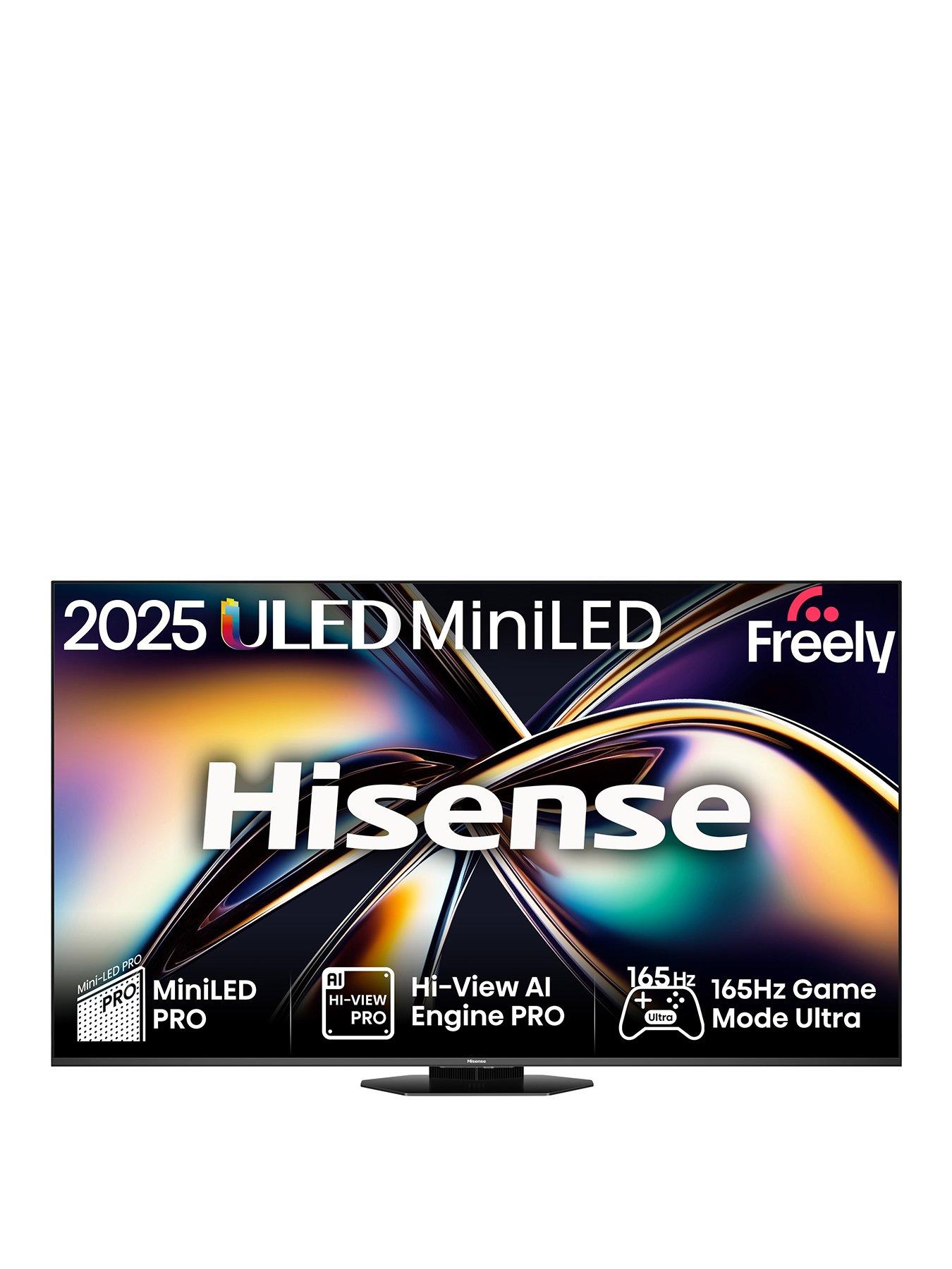 hisense-85-85u8qtuk-miniled-165hz-smart-ai-tv-with-freely