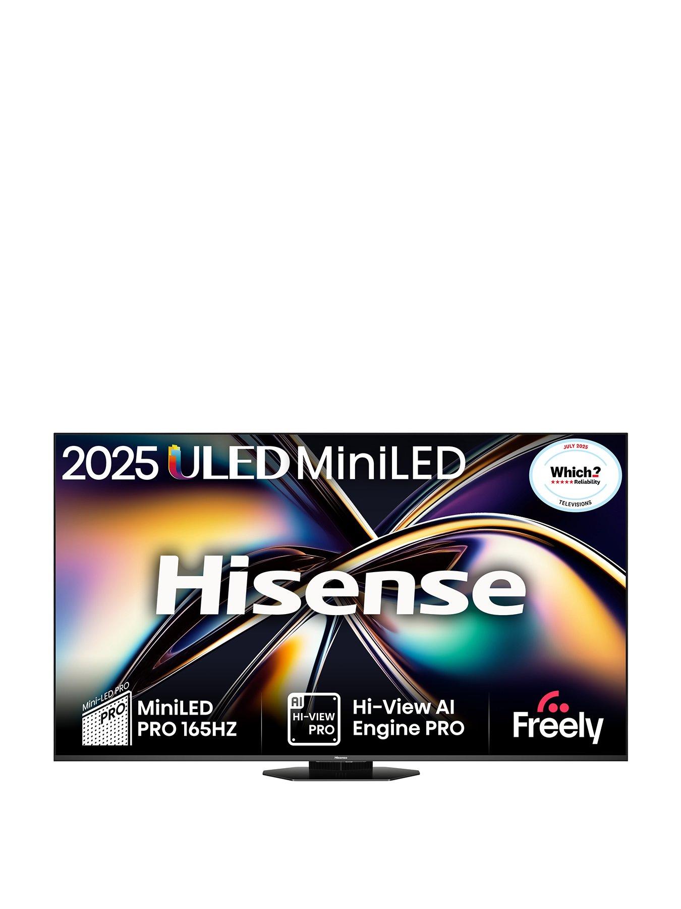 undefined 65U8QTUK 65-inch Mini-LED 165Hz Smart AI TV with Freely