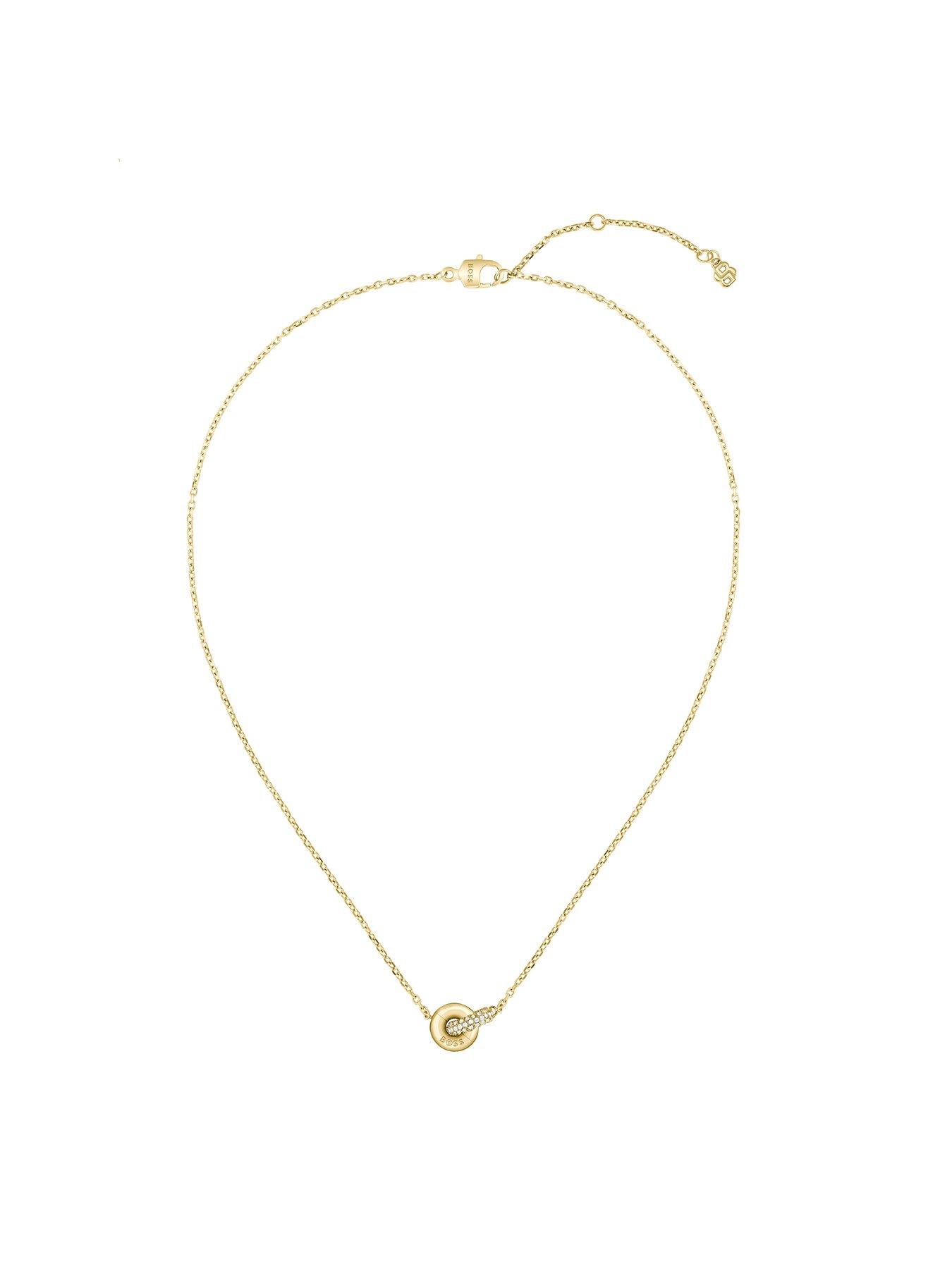 Image 2 of 7 of BOSS Ladies Live Precious Ip Necklace - Gold