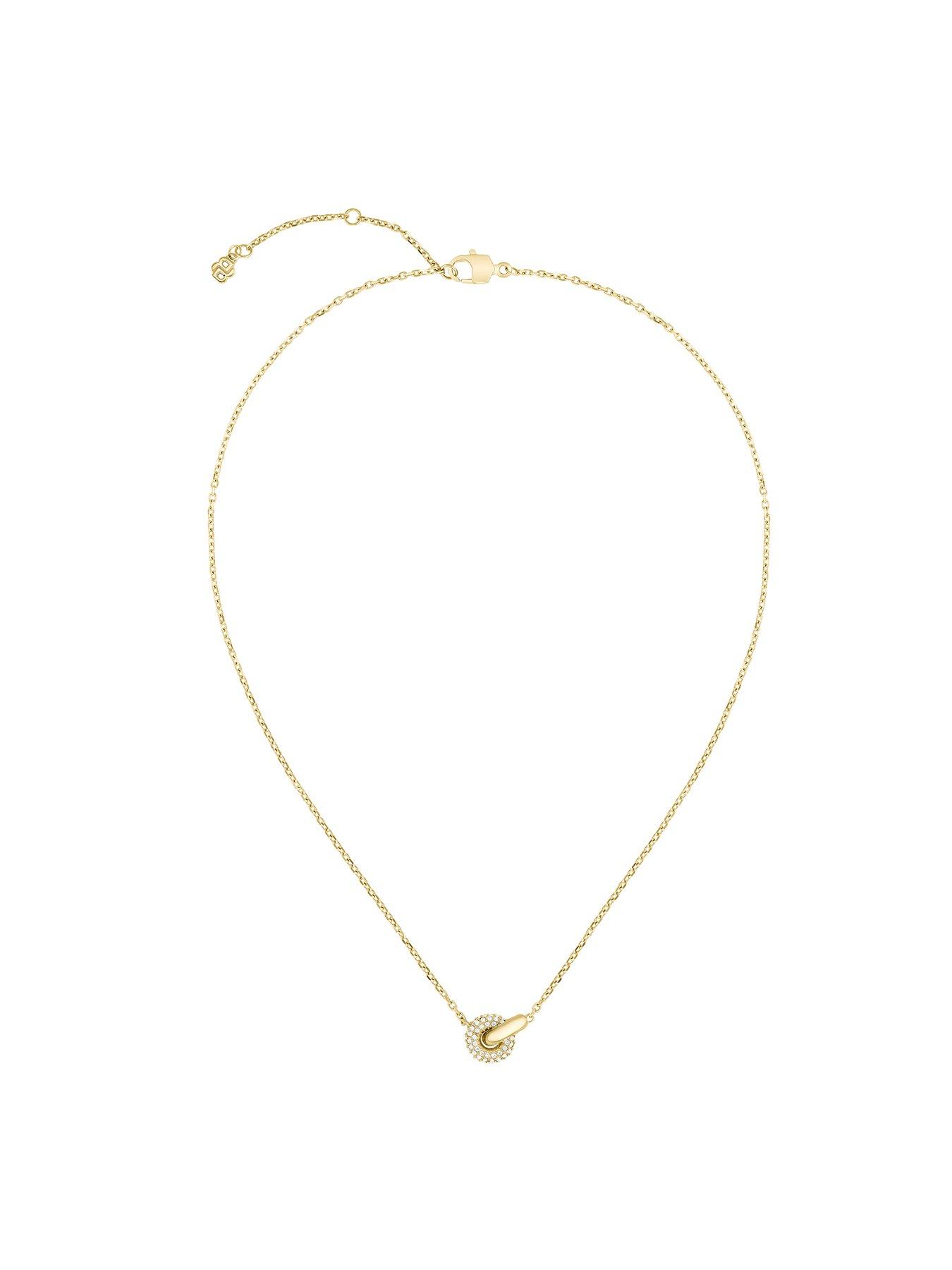 Image 3 of 7 of BOSS Ladies Live Precious Ip Necklace - Gold