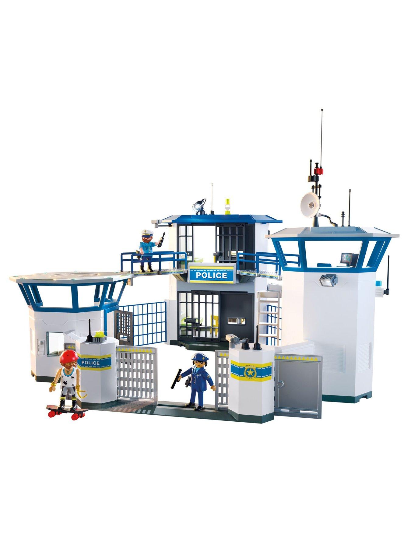  image of playmobil-71873-action-heroes-police-command-centre