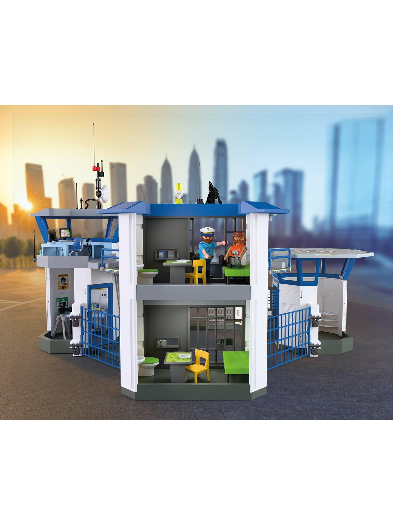  image of playmobil-71873-action-heroes-police-command-centre