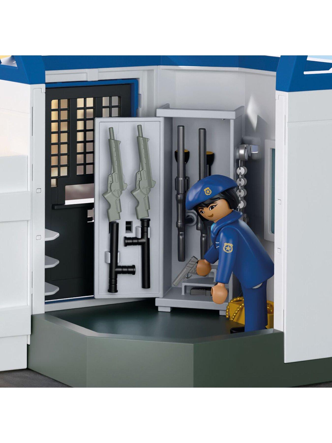  image of playmobil-71873-action-heroes-police-command-centre