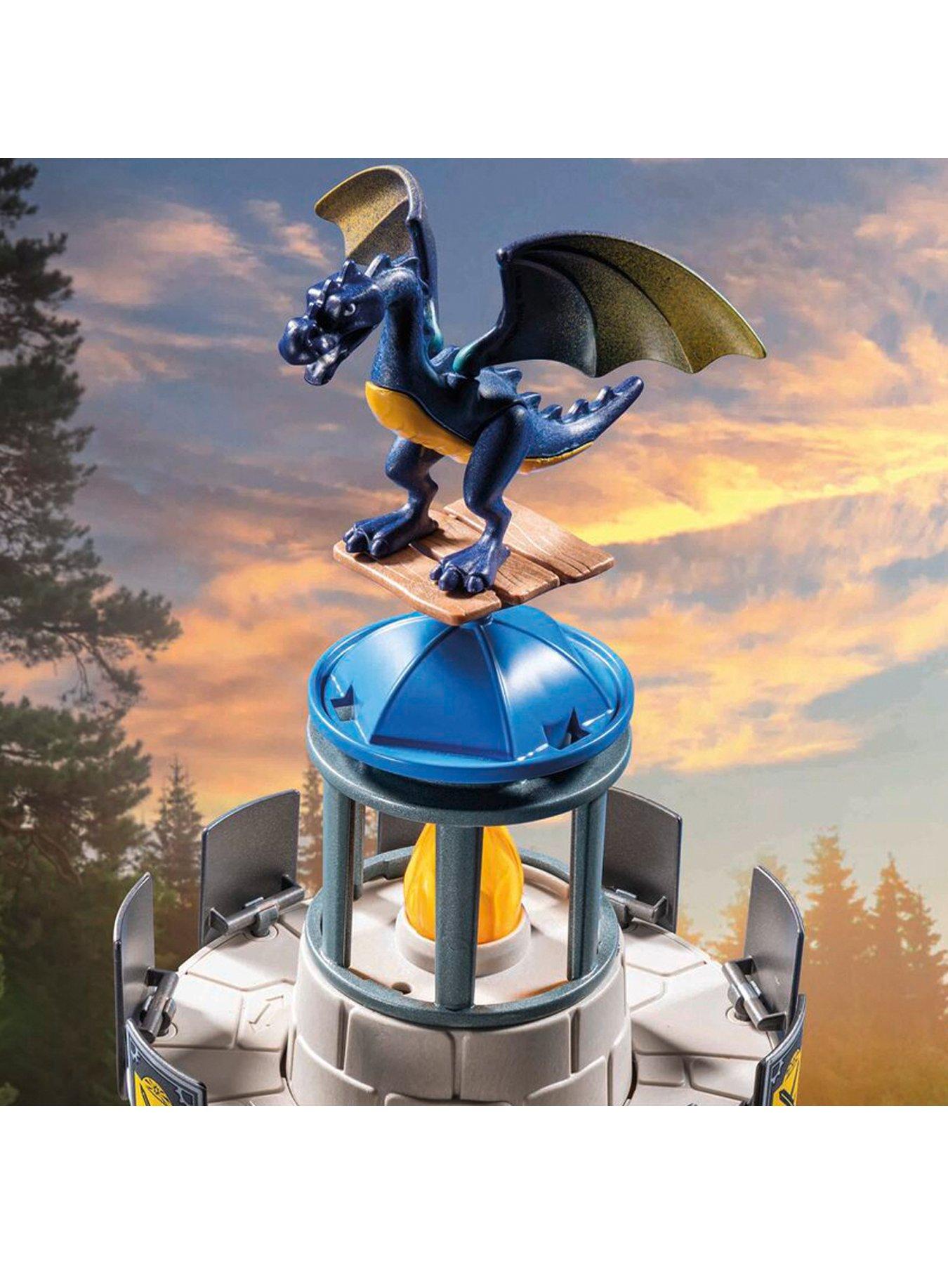 Image 4 of 5 of Playmobil 71483 Knights of Novelmore: Knight's Tower with Blacksmith and Dragon
