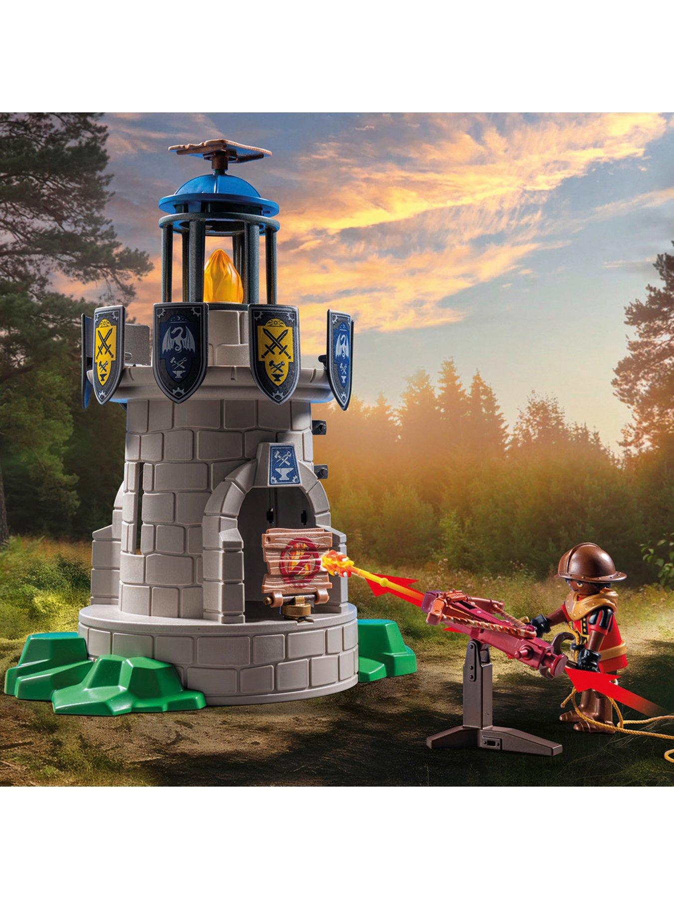 Image 5 of 5 of Playmobil 71483 Knights of Novelmore: Knight's Tower with Blacksmith and Dragon
