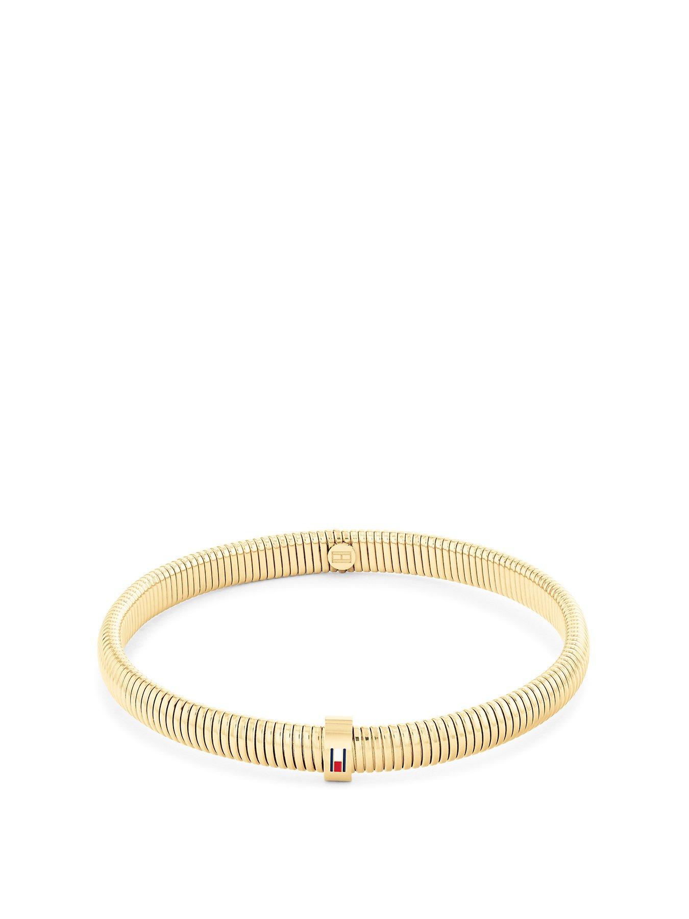 undefined Women's Plated Stretch Bracelet - Gold