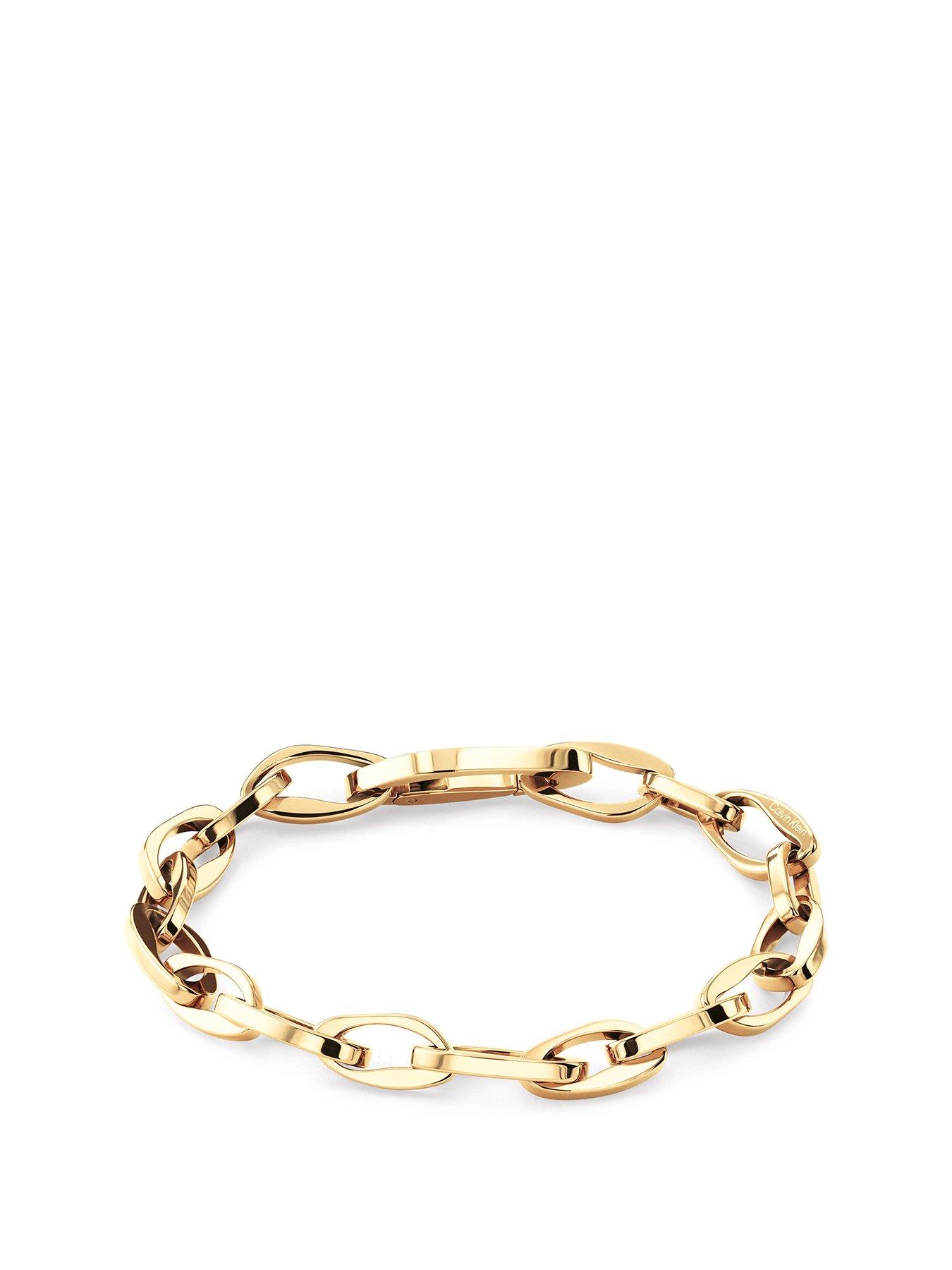 undefined Women's Ck Harmonious Connection Plated Bracelet - Gold