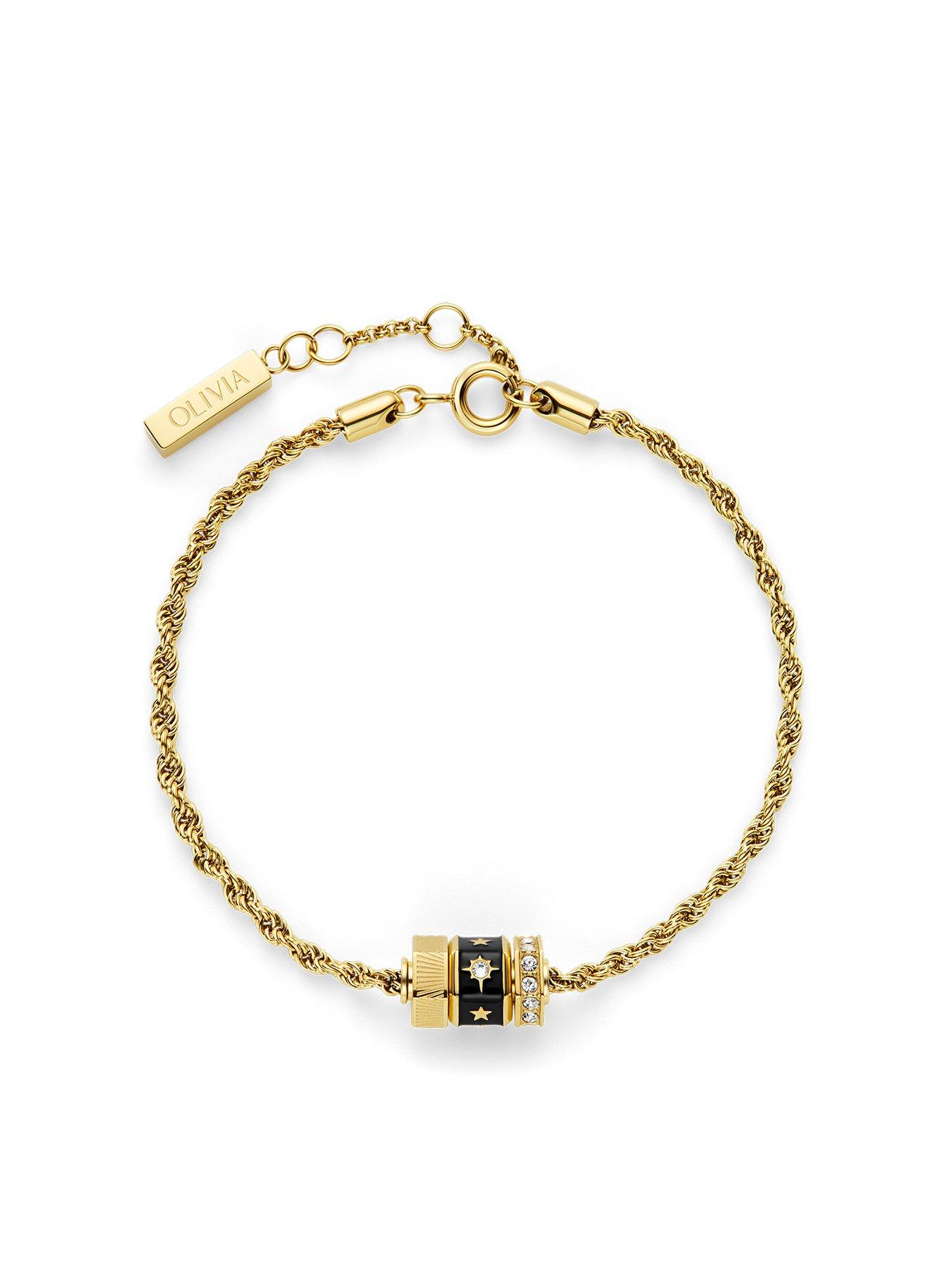 undefined Signature Bead Charm Pendant Bracelet