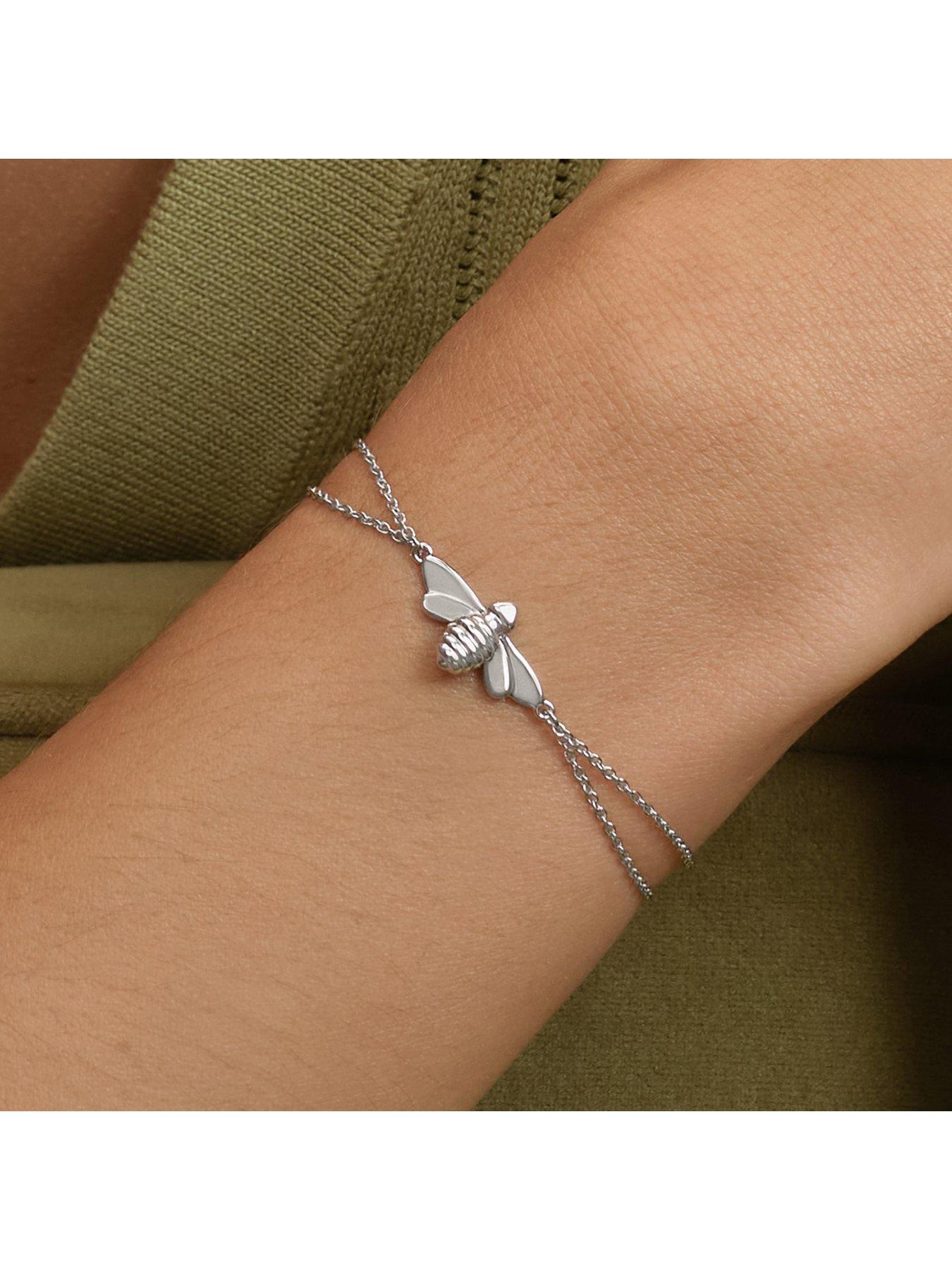 Image 3 of 7 of Olivia Burton Honey Bee Stainless Steel Bracelet
